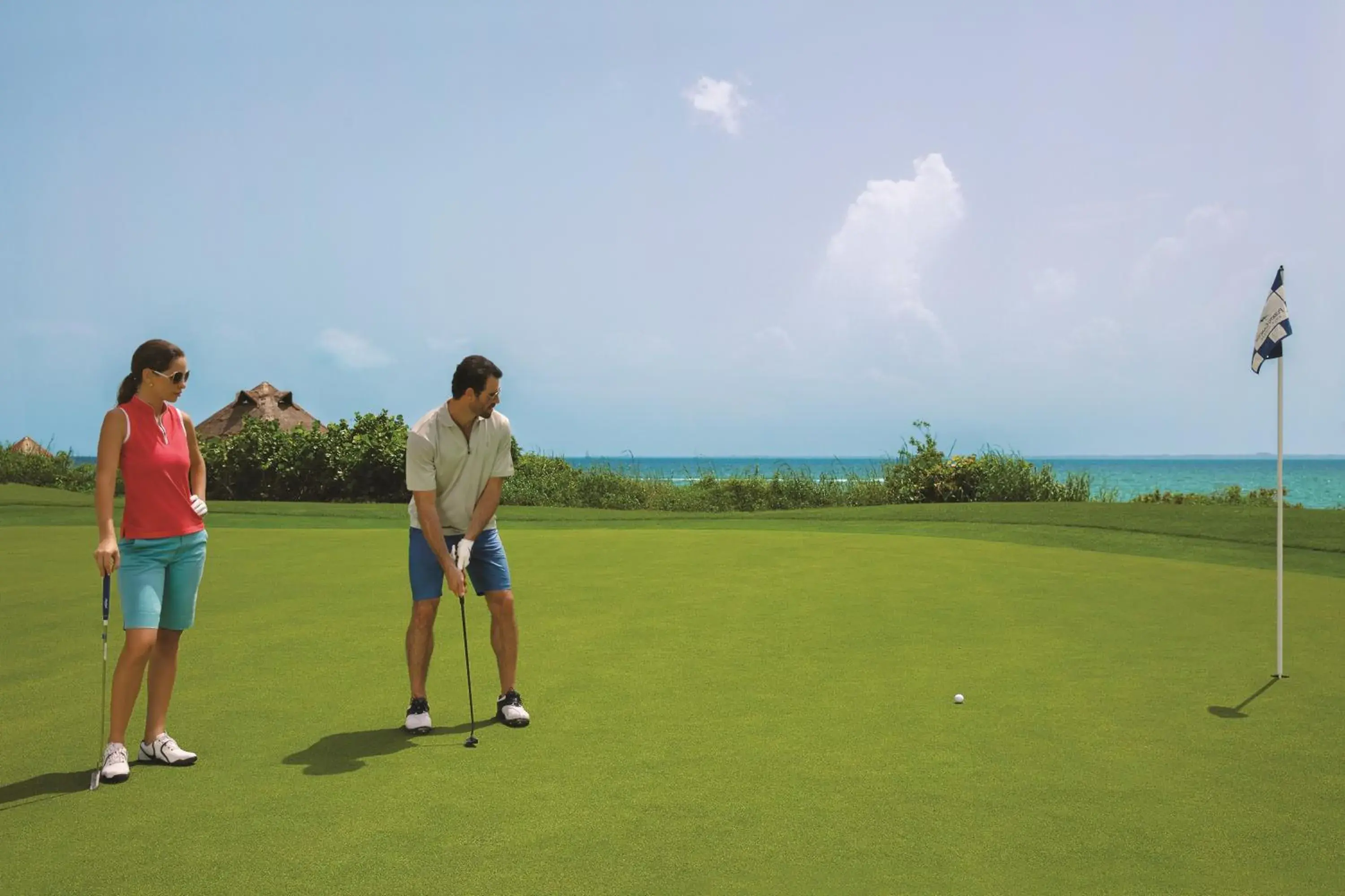 Golfcourse, Golf in Impression Isla Mujeres by Secrets - Adults Only - All Inclusive