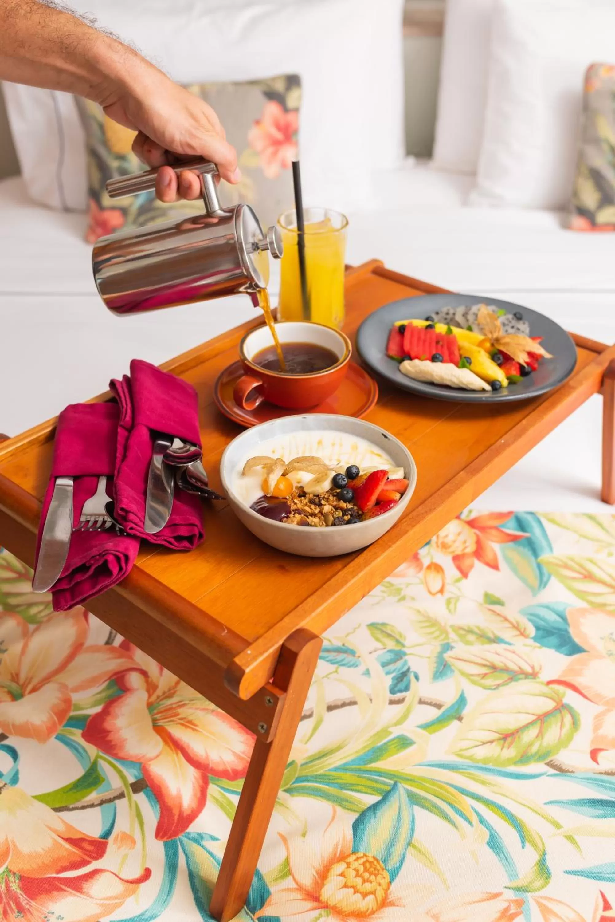 Breakfast in Townhouse Boutique Hotel