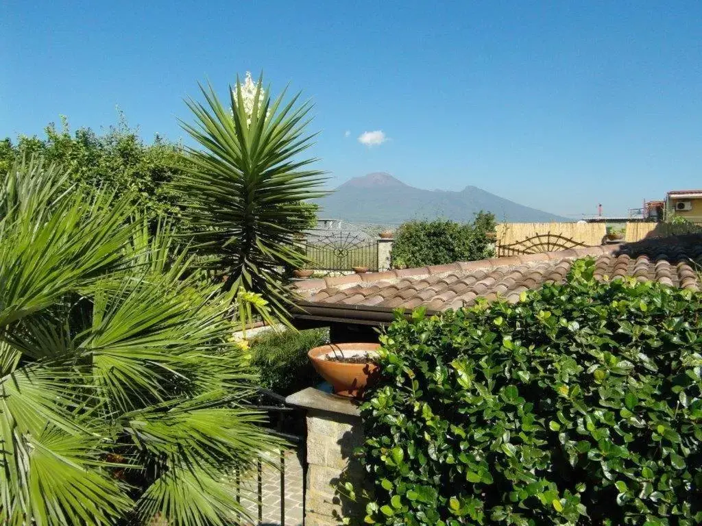 Landmark view in B&B Villa Lura Pompei
