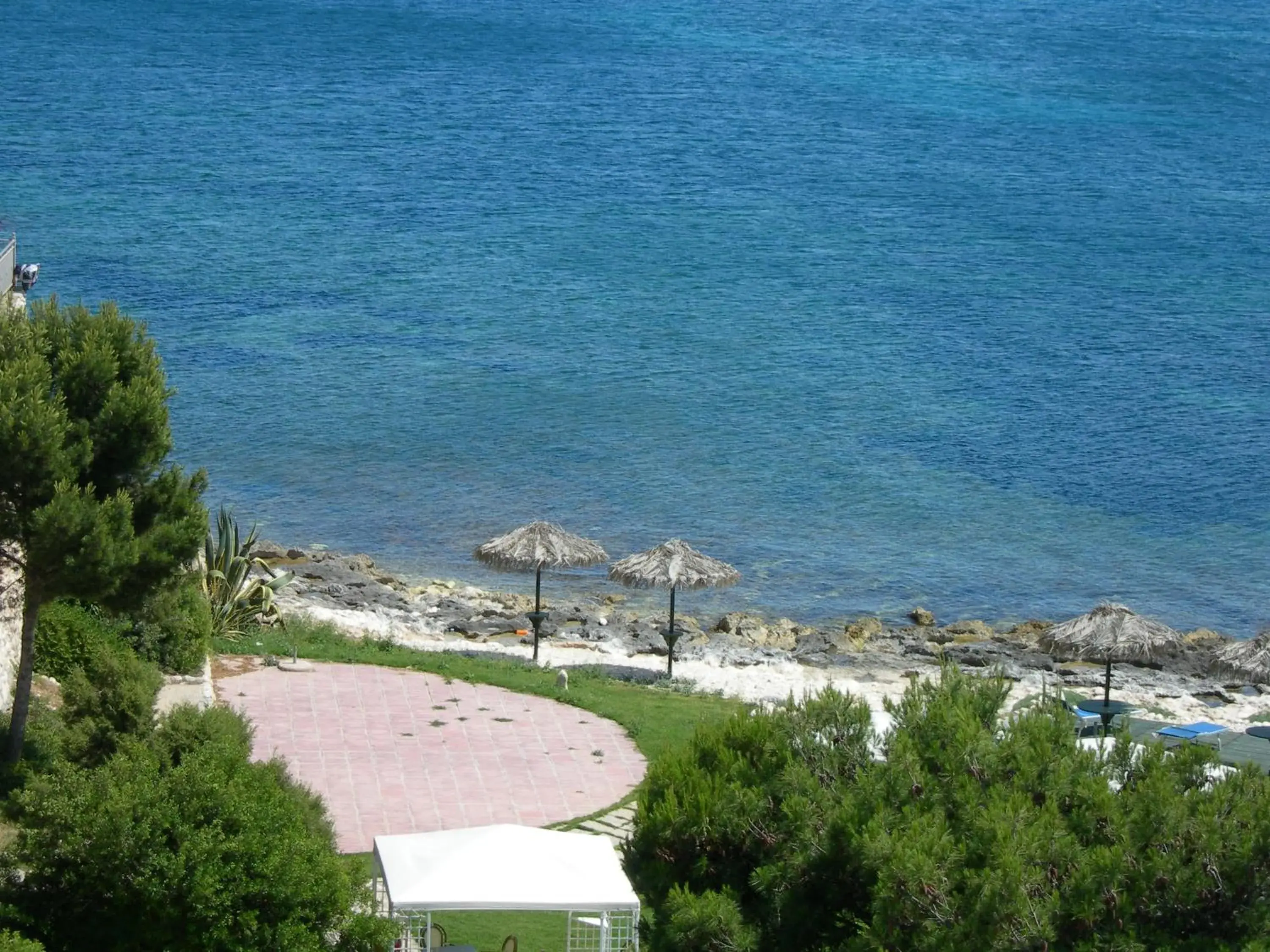 Beach in Hotel Calamosca