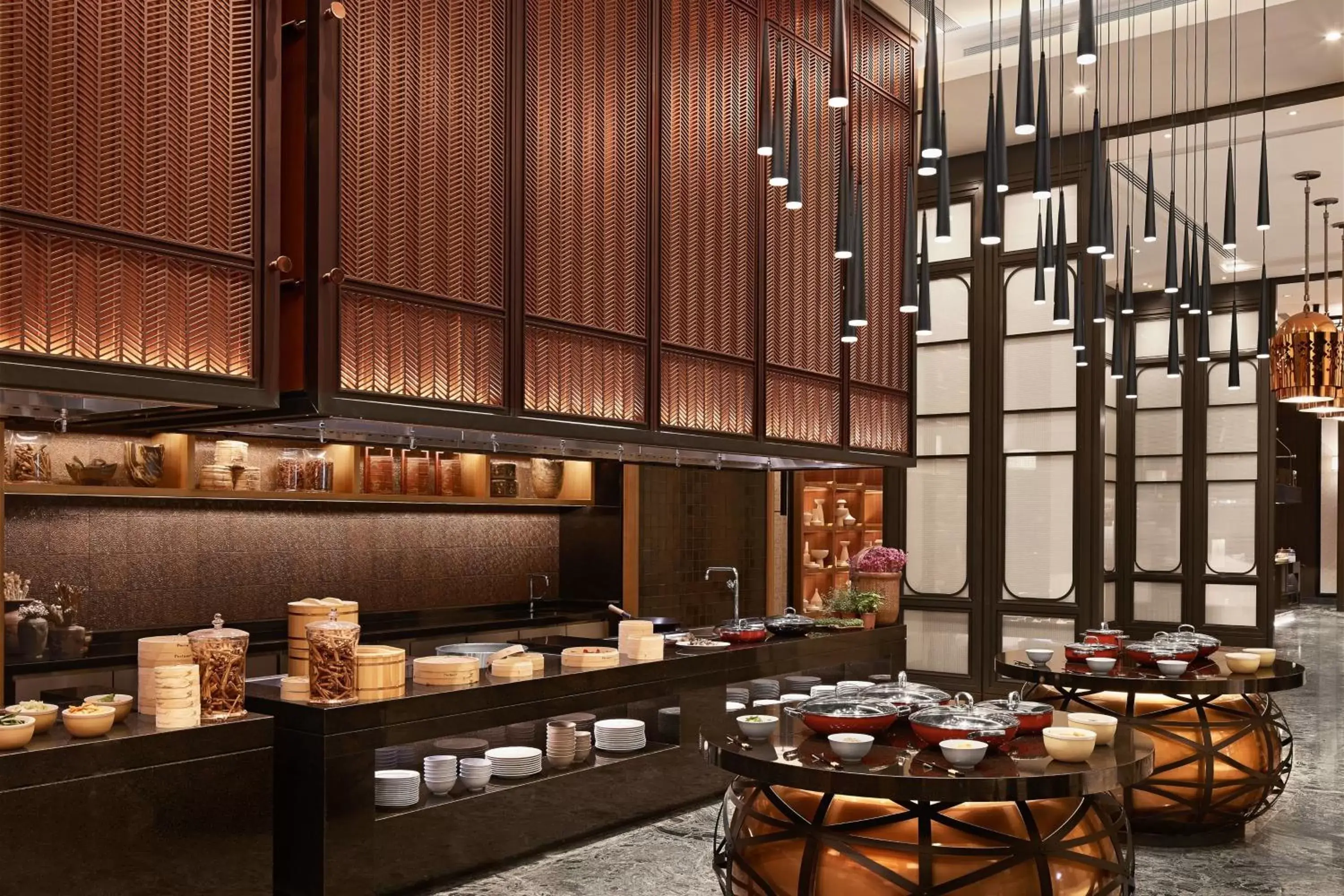 Kitchen or kitchenette, Restaurant/Places to Eat in The Ritz-Carlton, Pune