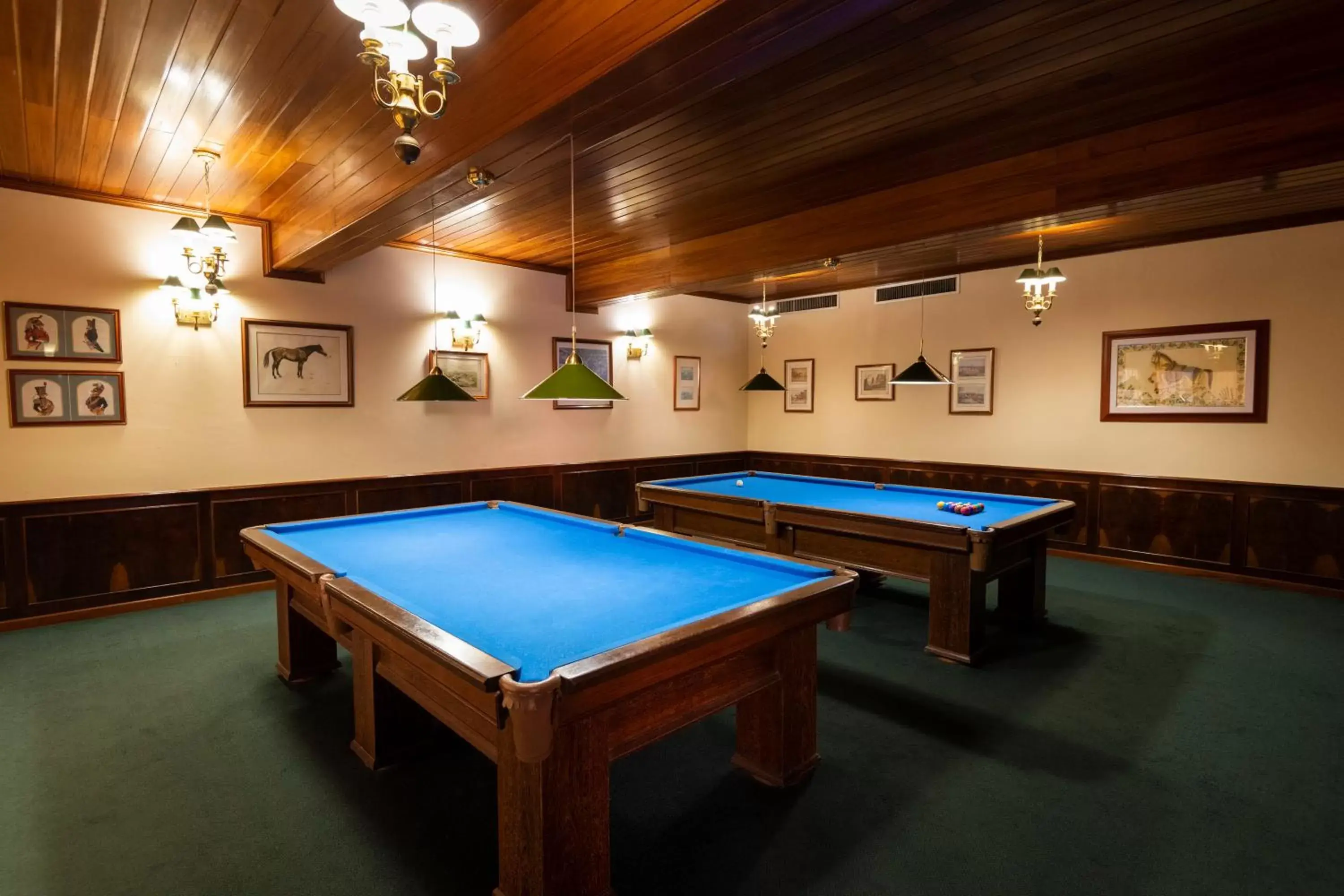 Billiard, Billiards in Hotel Villa Rossa