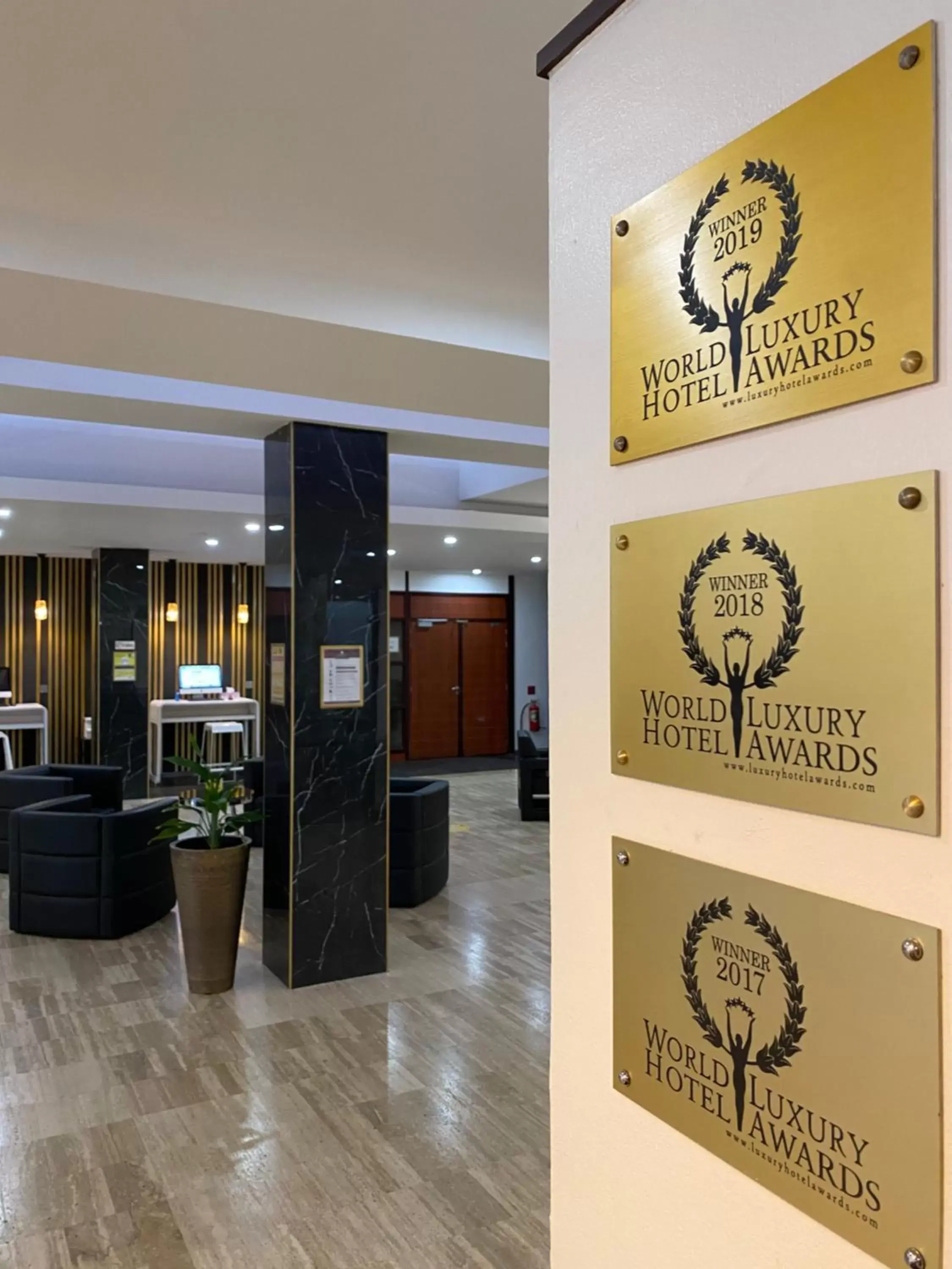 Certificate/Award, Lobby/Reception in Accra City Hotel