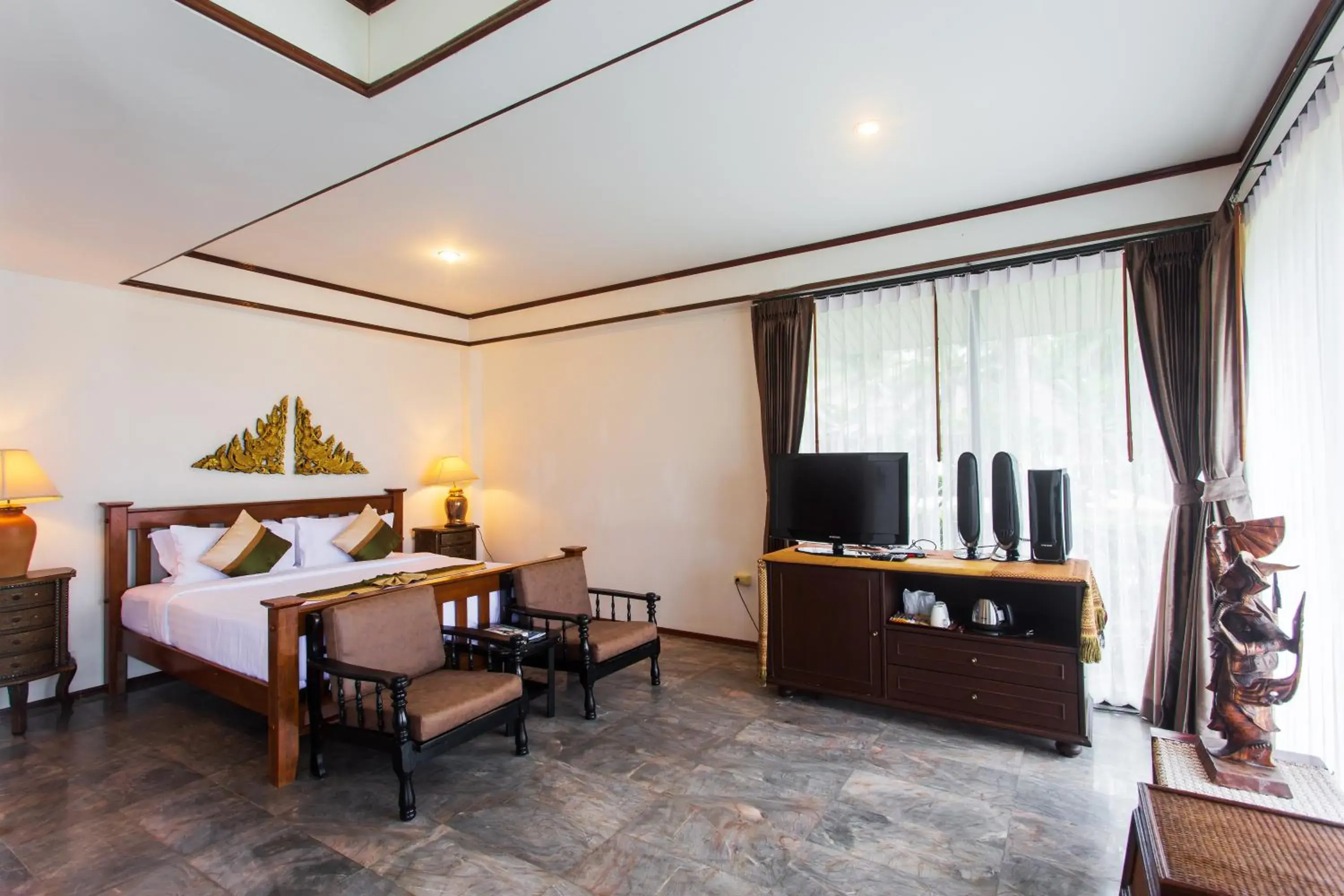 Bed in Rajapruek Samui Resort - SHA Plus Bed in Rajapruek Samui Resort - SHA Plus