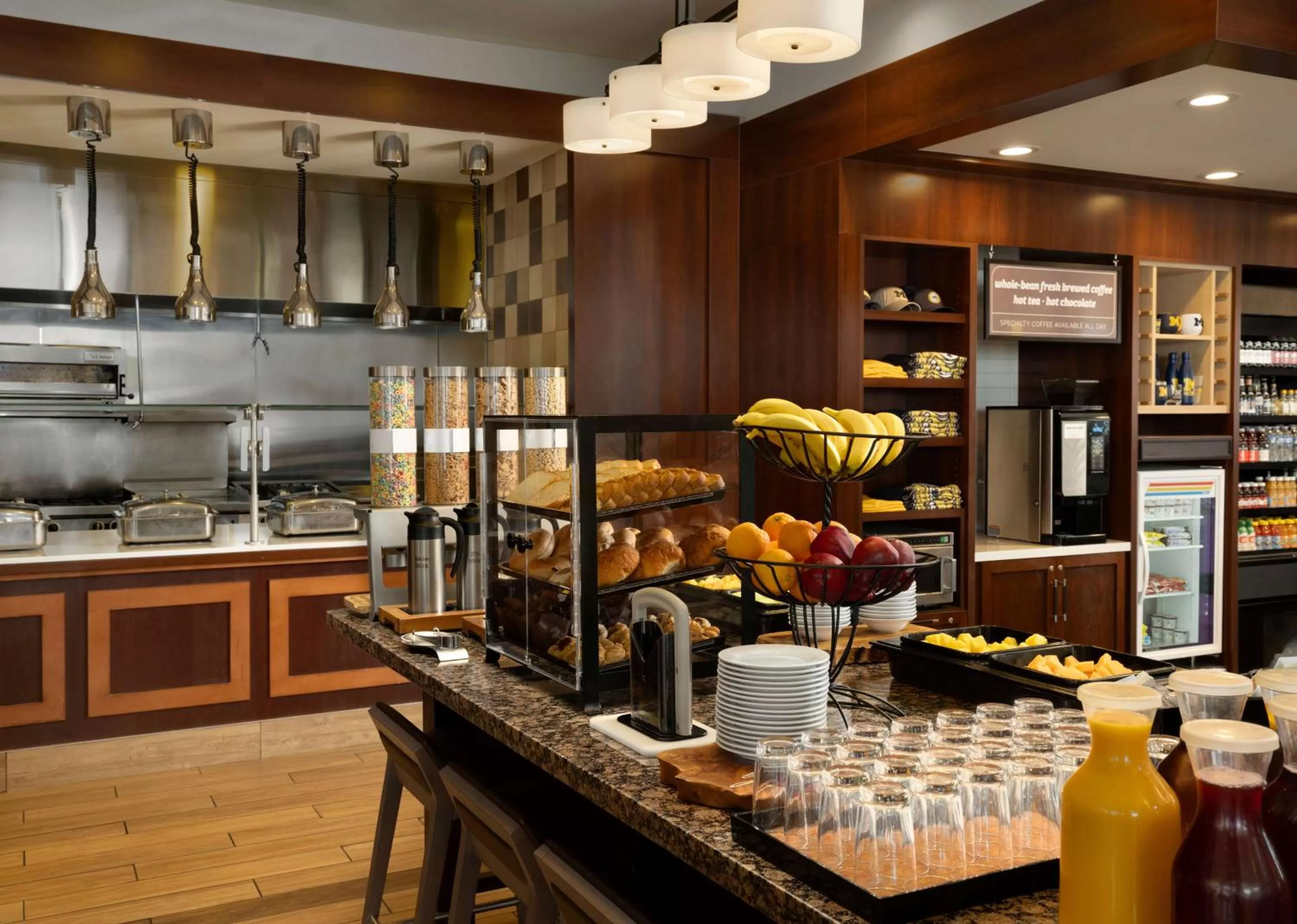 Breakfast in Hilton Garden Inn Ann Arbor