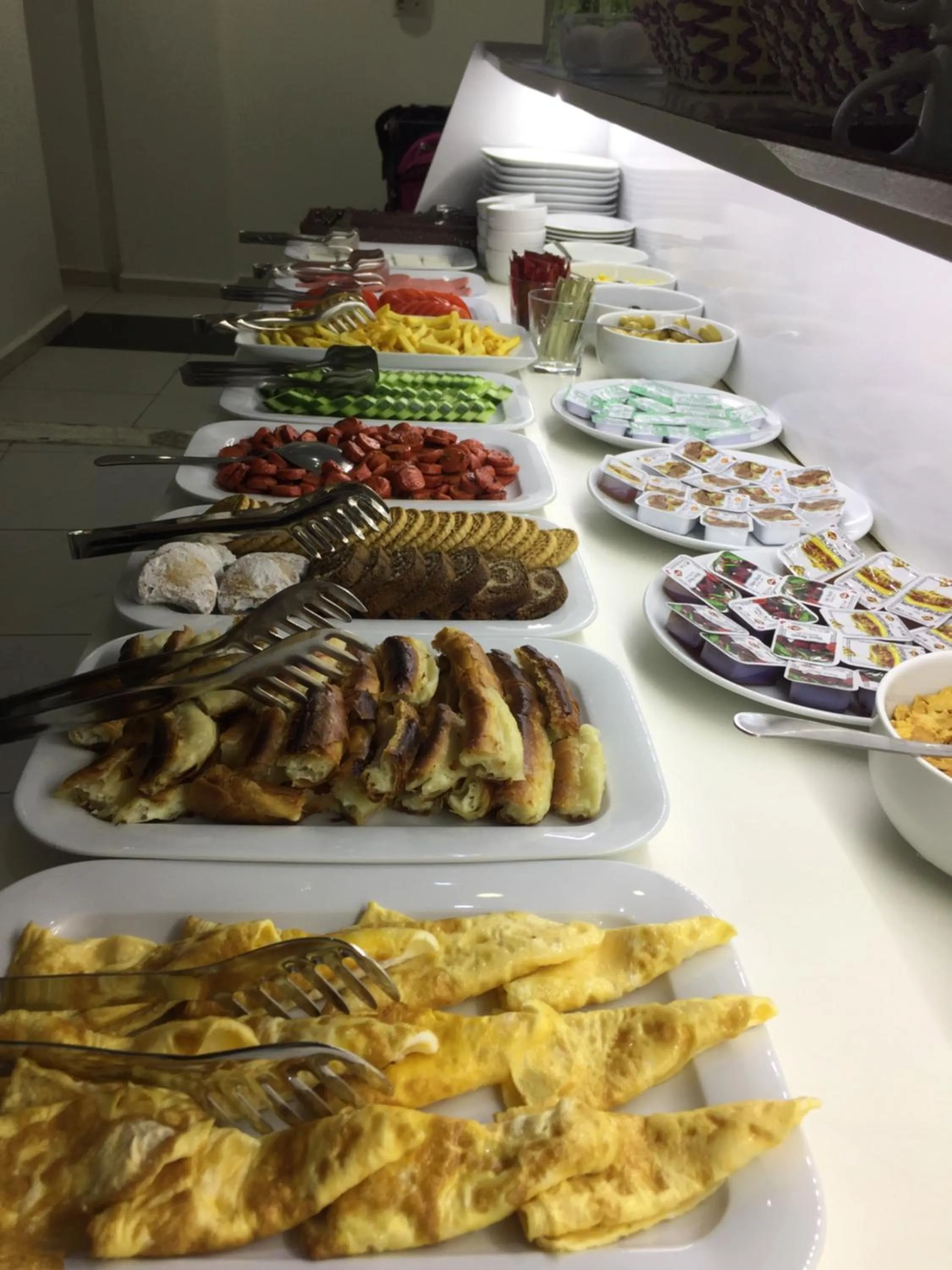 Continental breakfast in Minel Hotel