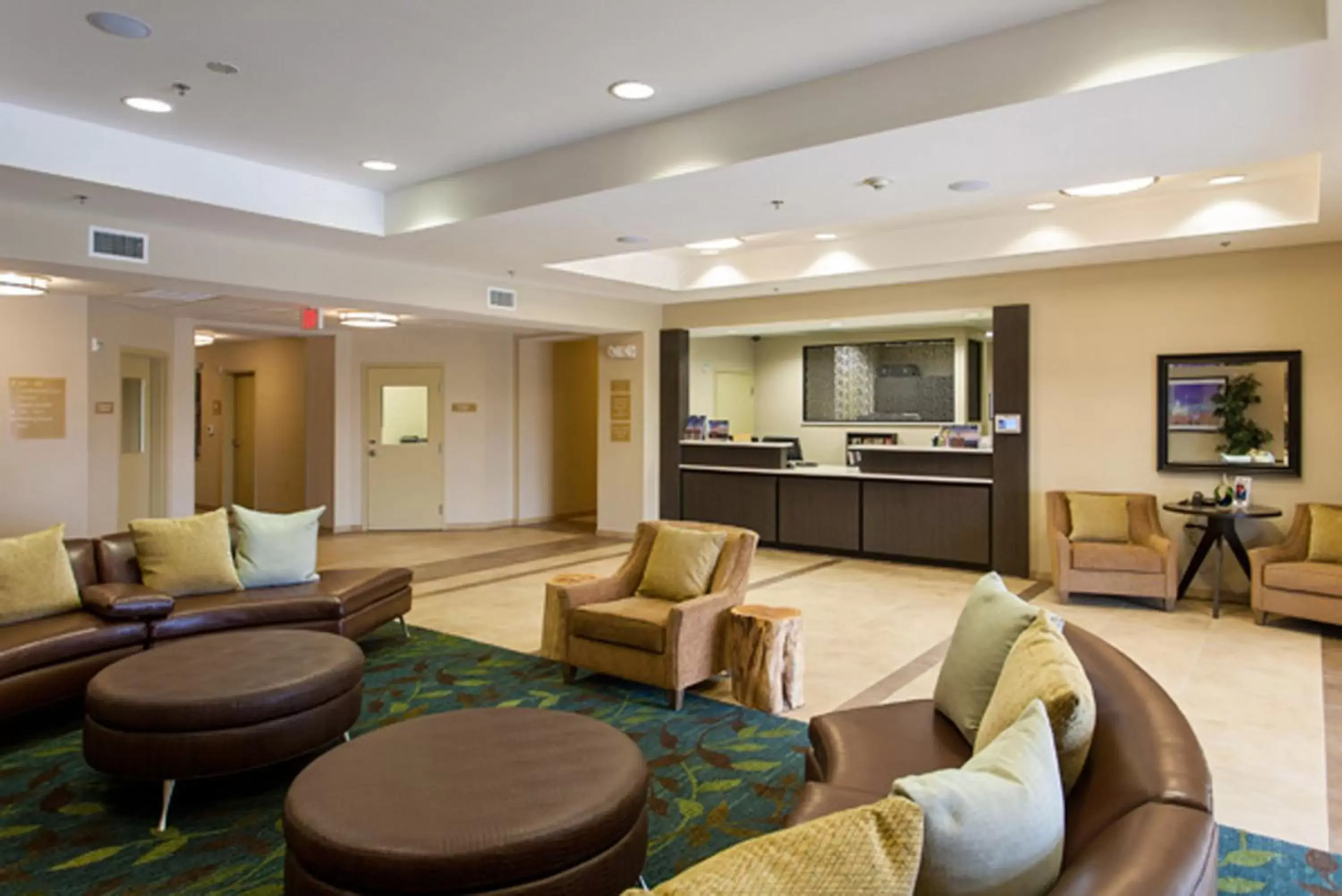 Property building, Seating Area in Candlewood Suites San Marcos, an IHG Hotel