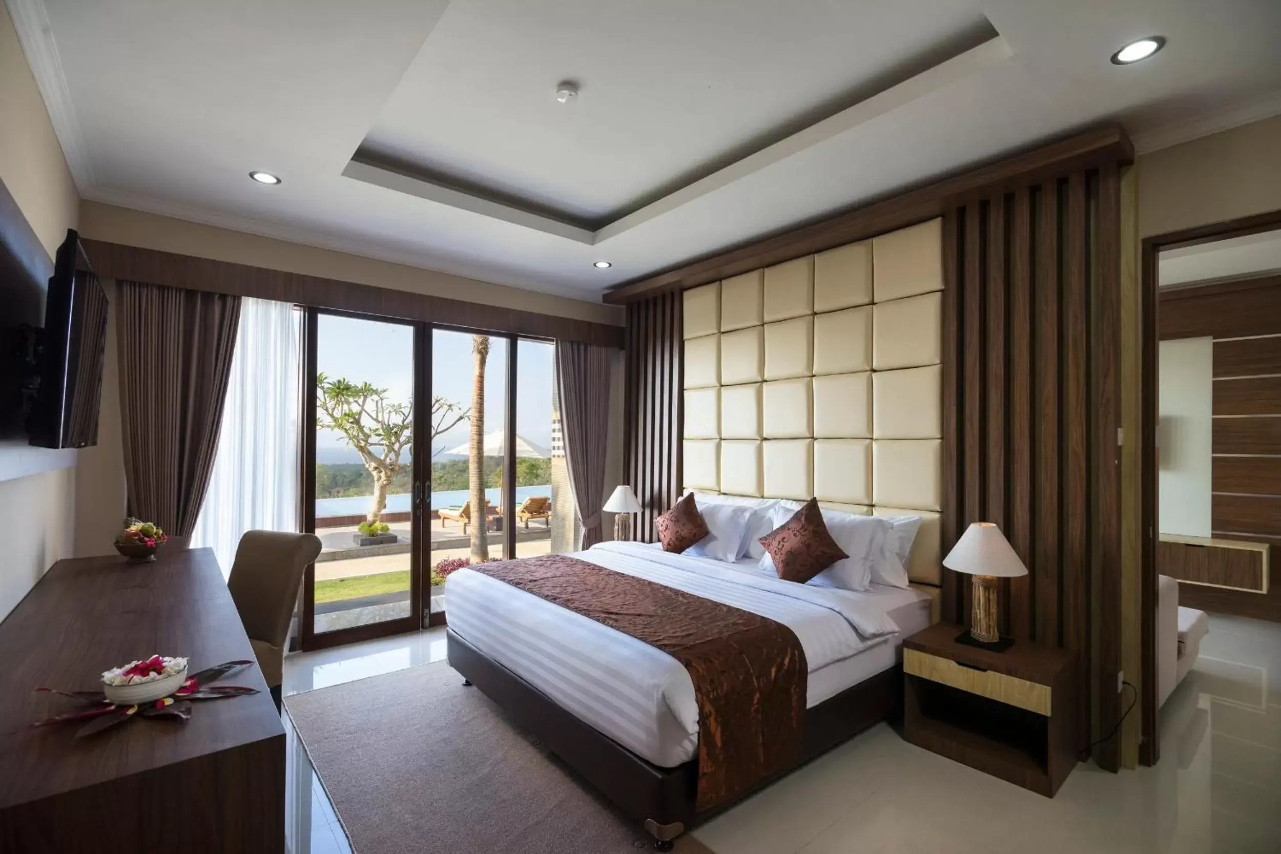 Bed in Semabu Hills Hotel Nusa Penida