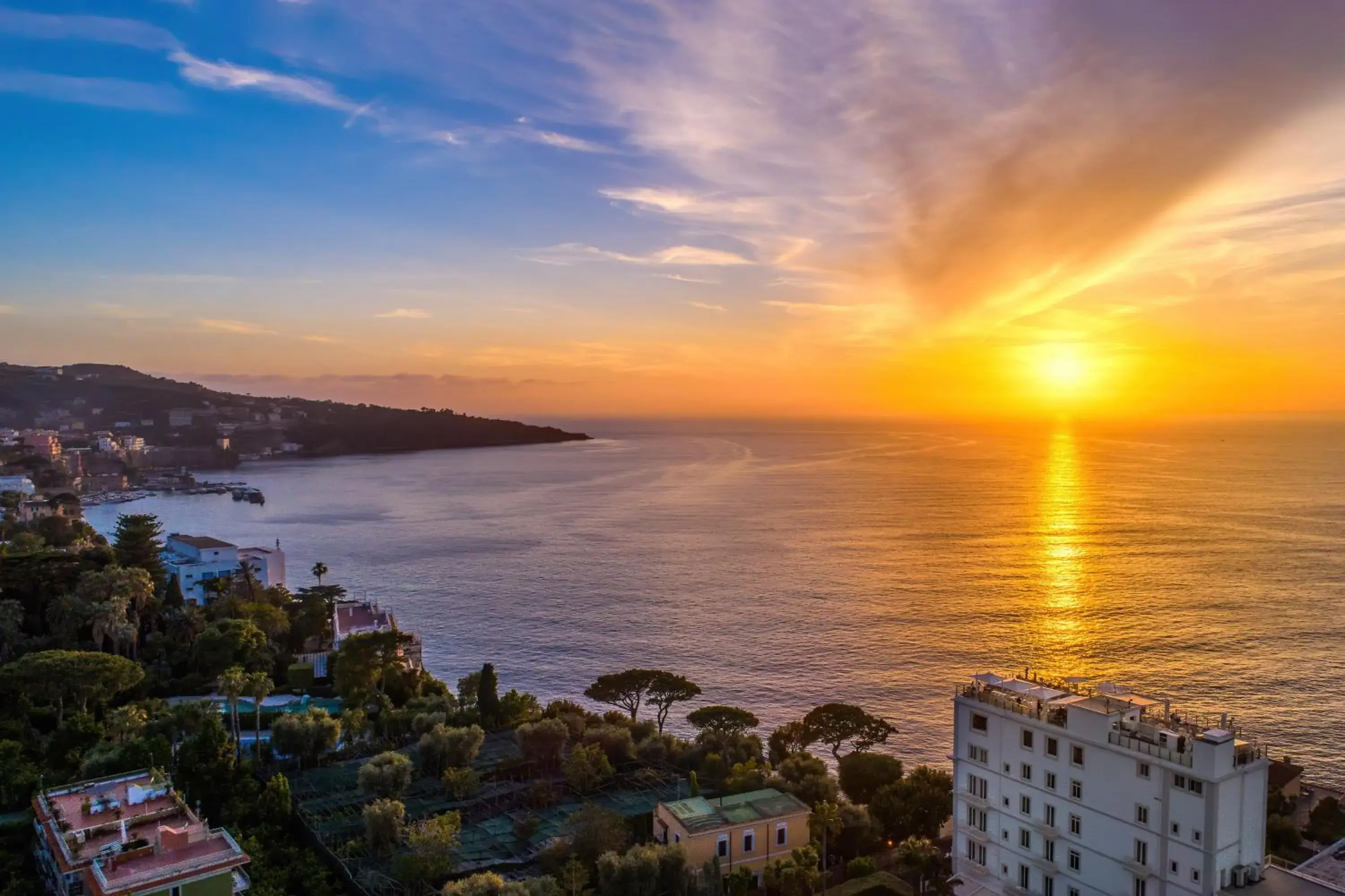 Bird's eye view in Hotel Mediterraneo