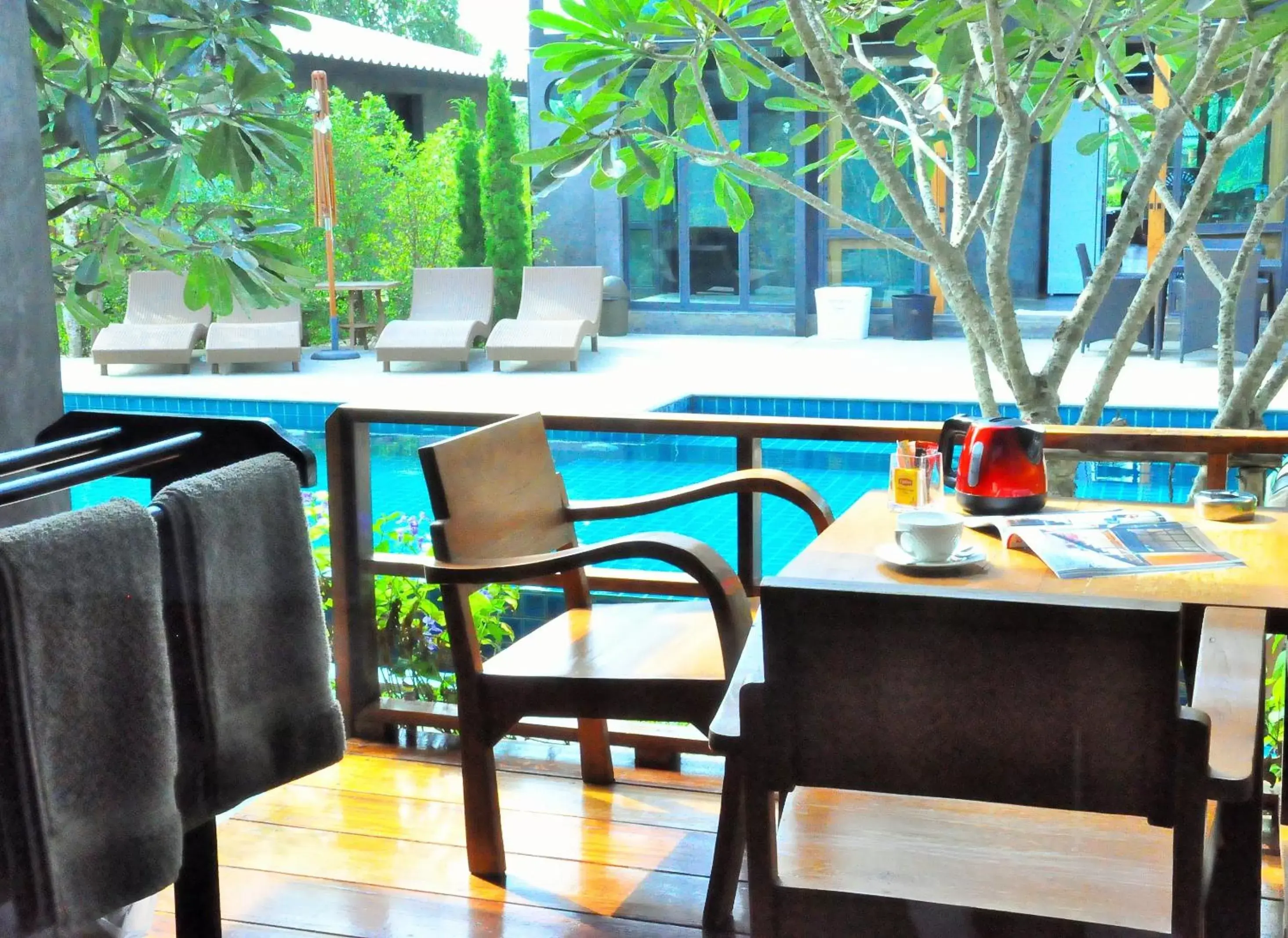 Balcony/Terrace, Lounge/Bar in Family House Zen Boutique Resort