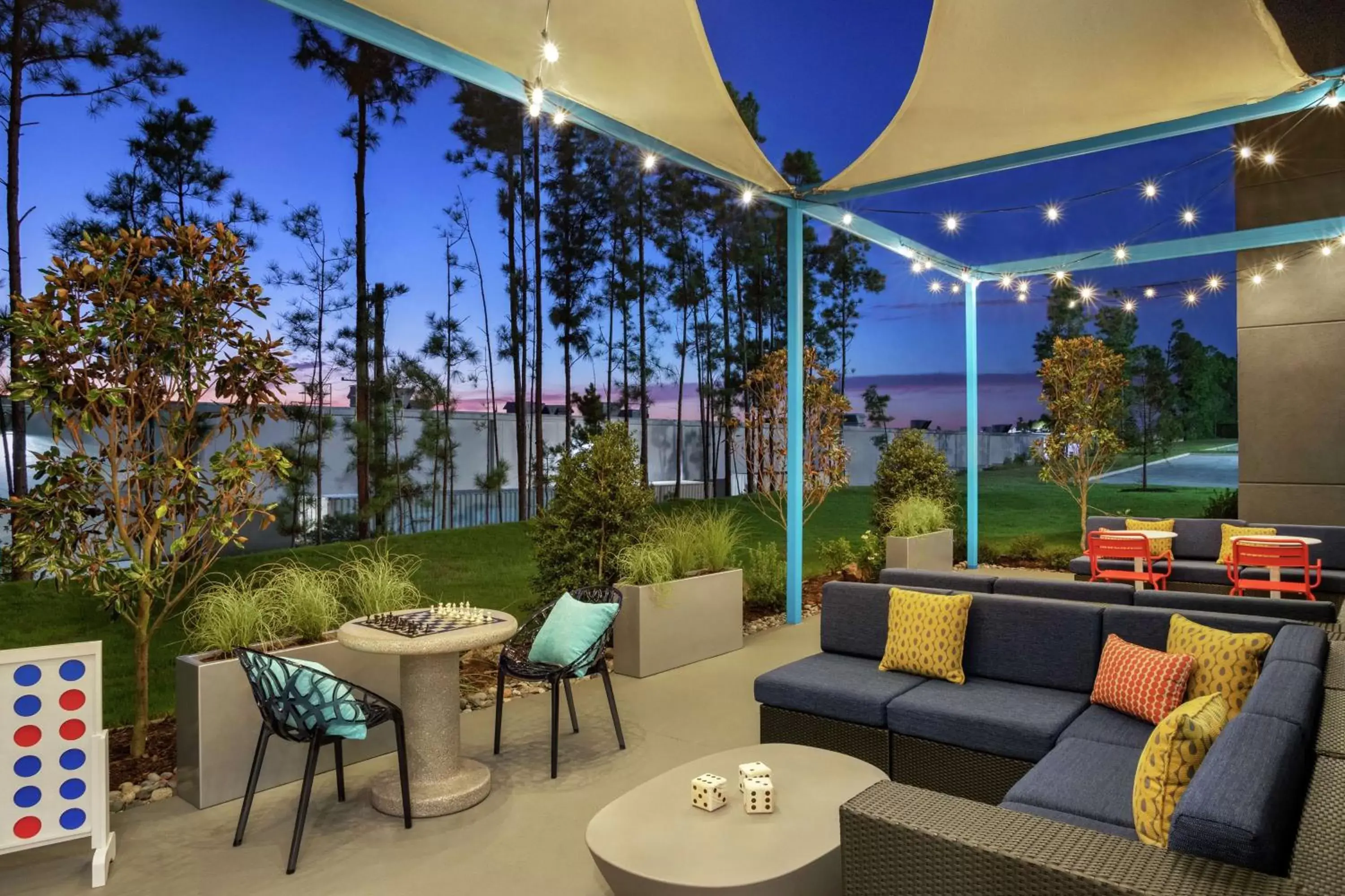 Patio in Tru By Hilton Longview Patio in Tru By Hilton Longview