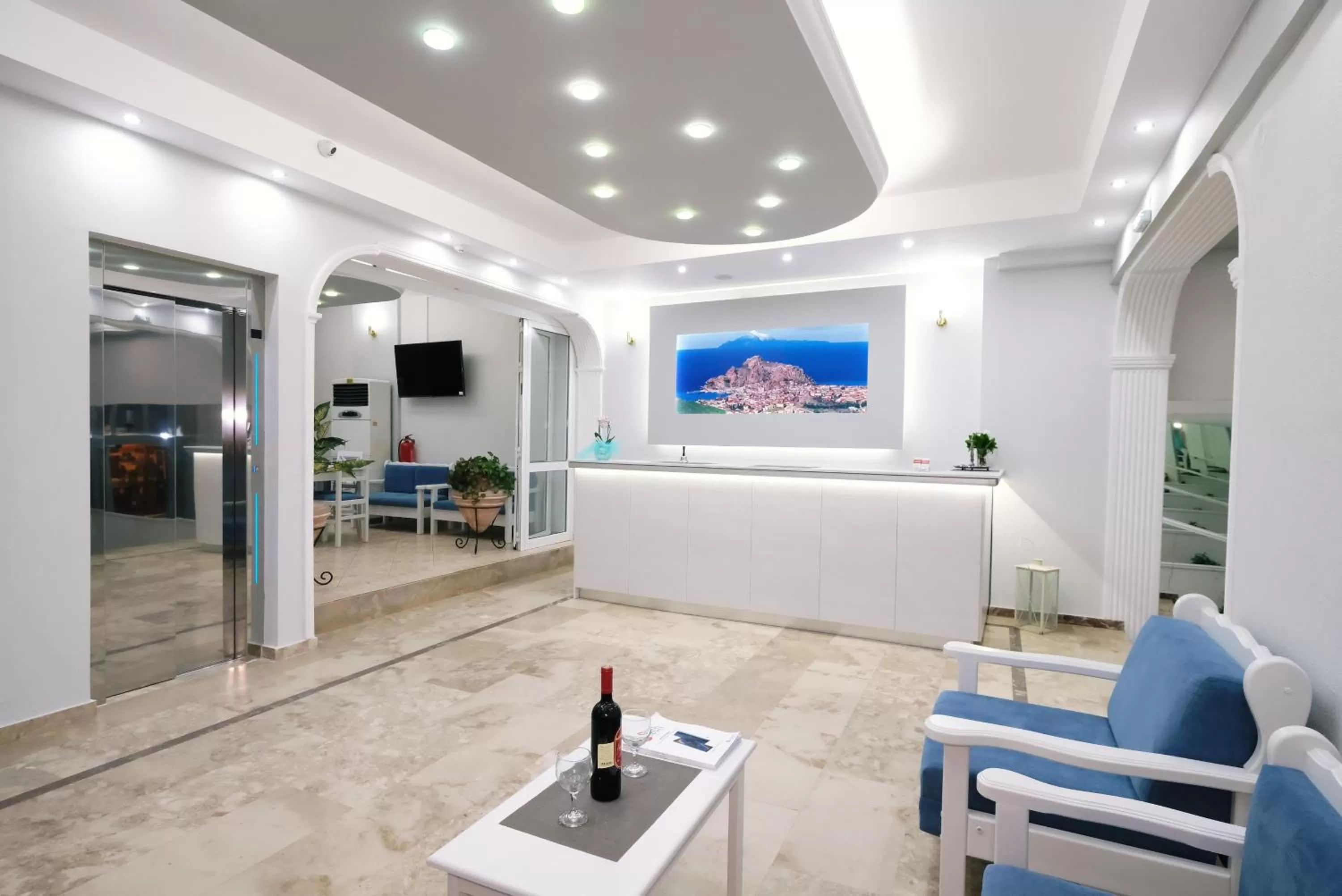 Lobby or reception in Limnia Gi