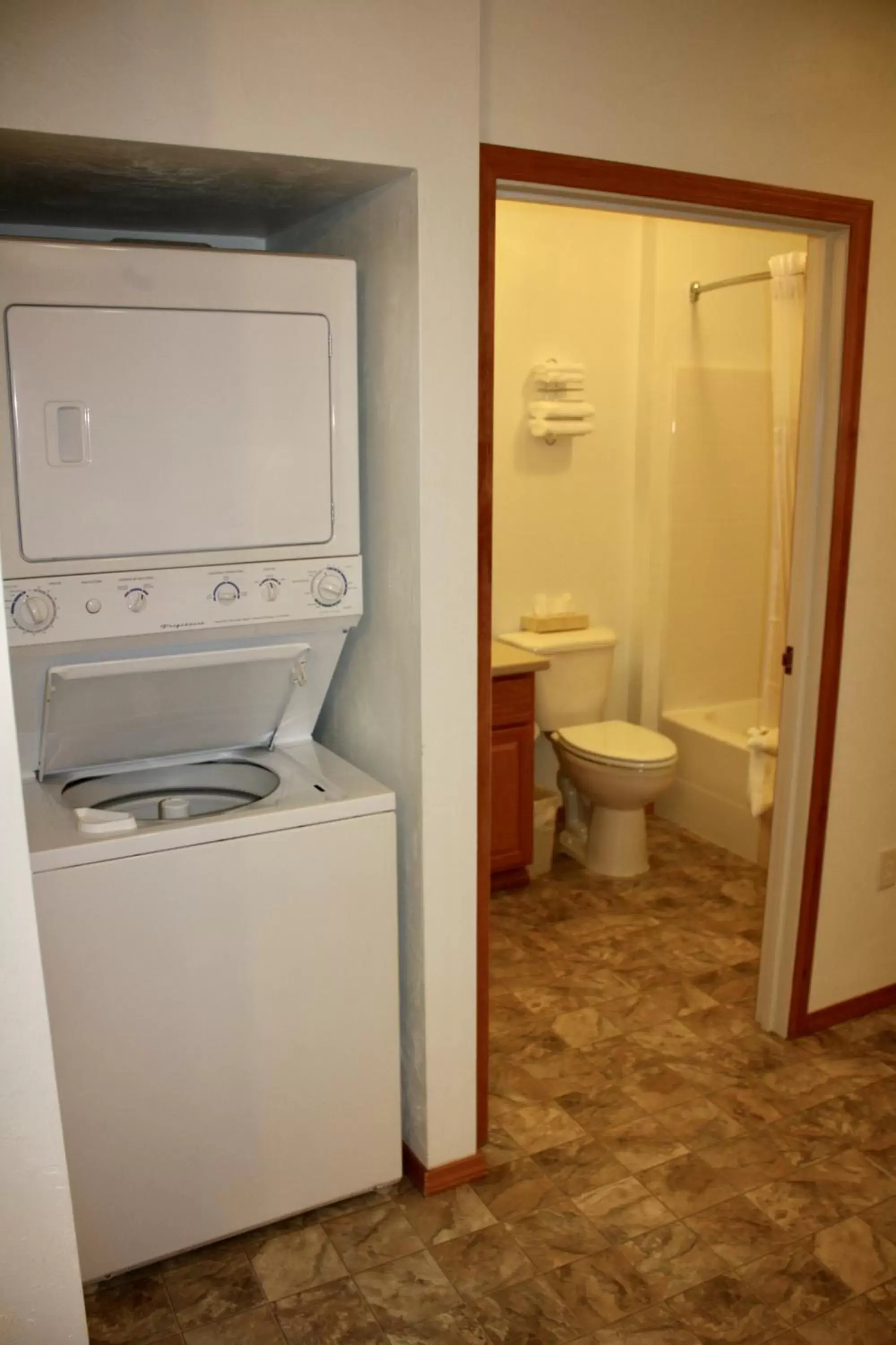 Bathroom in Juneau Hotel