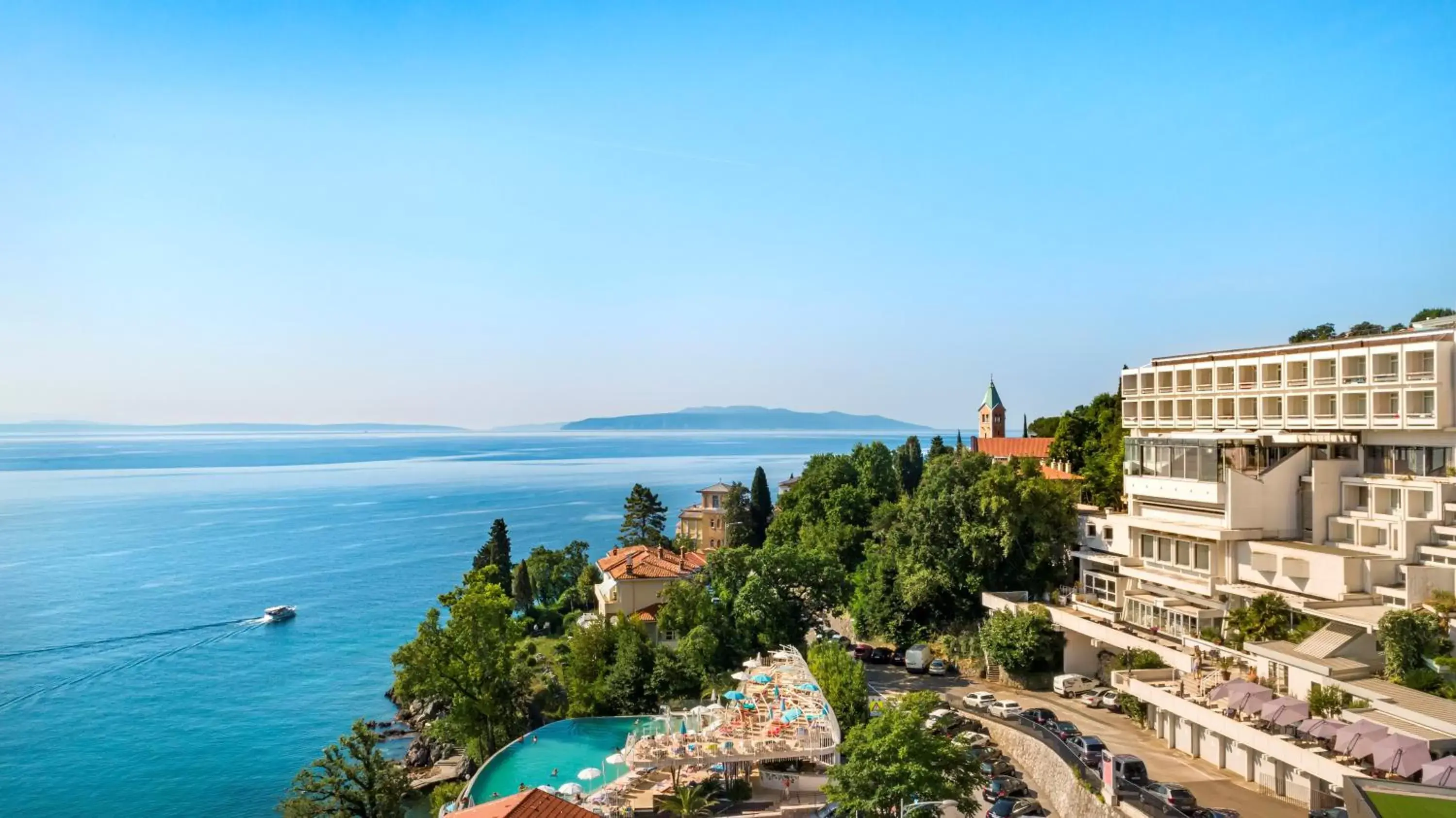 Bird's eye view in Grand Hotel Adriatic II