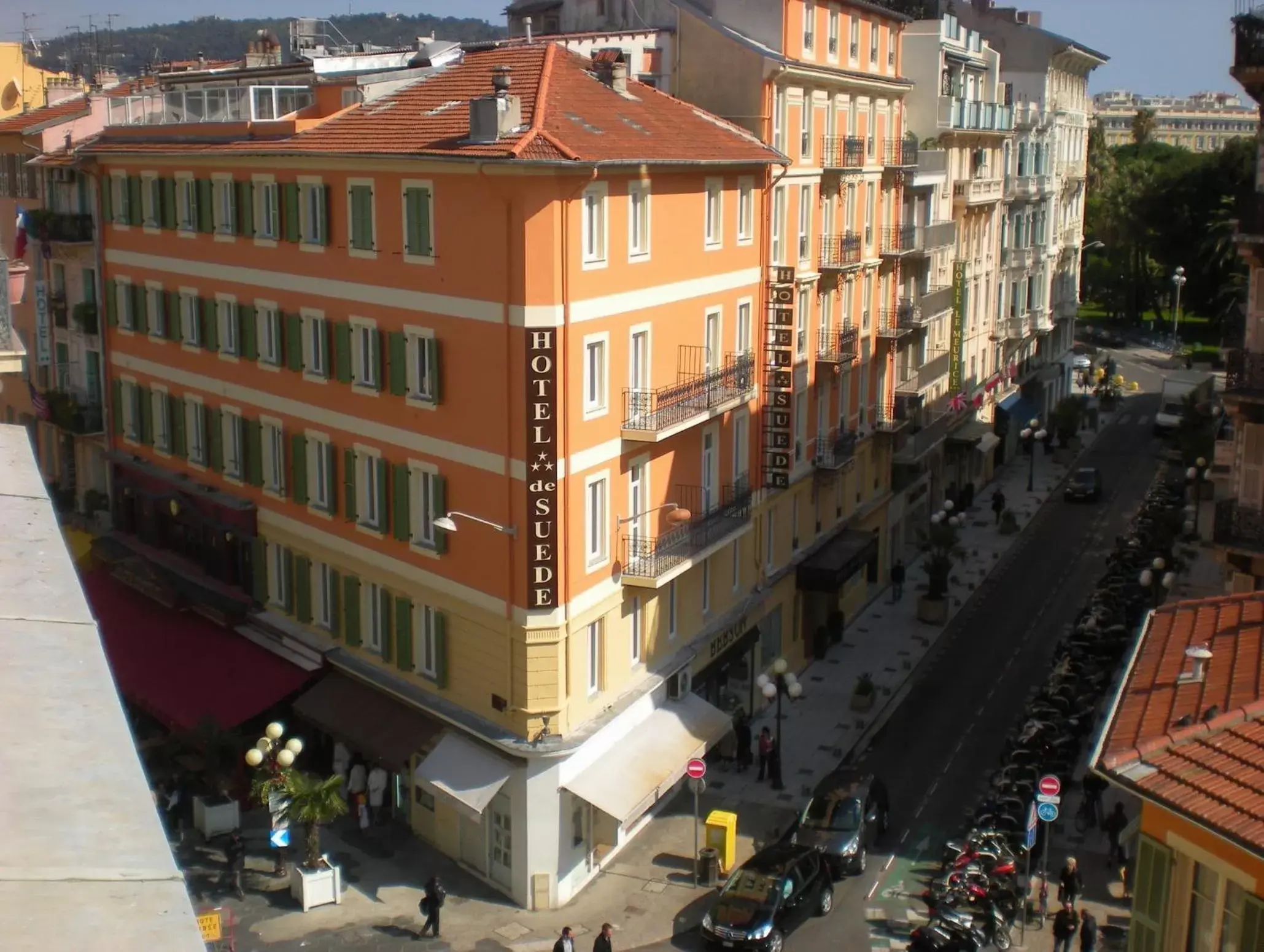 Facade/entrance in Hotel De Suède