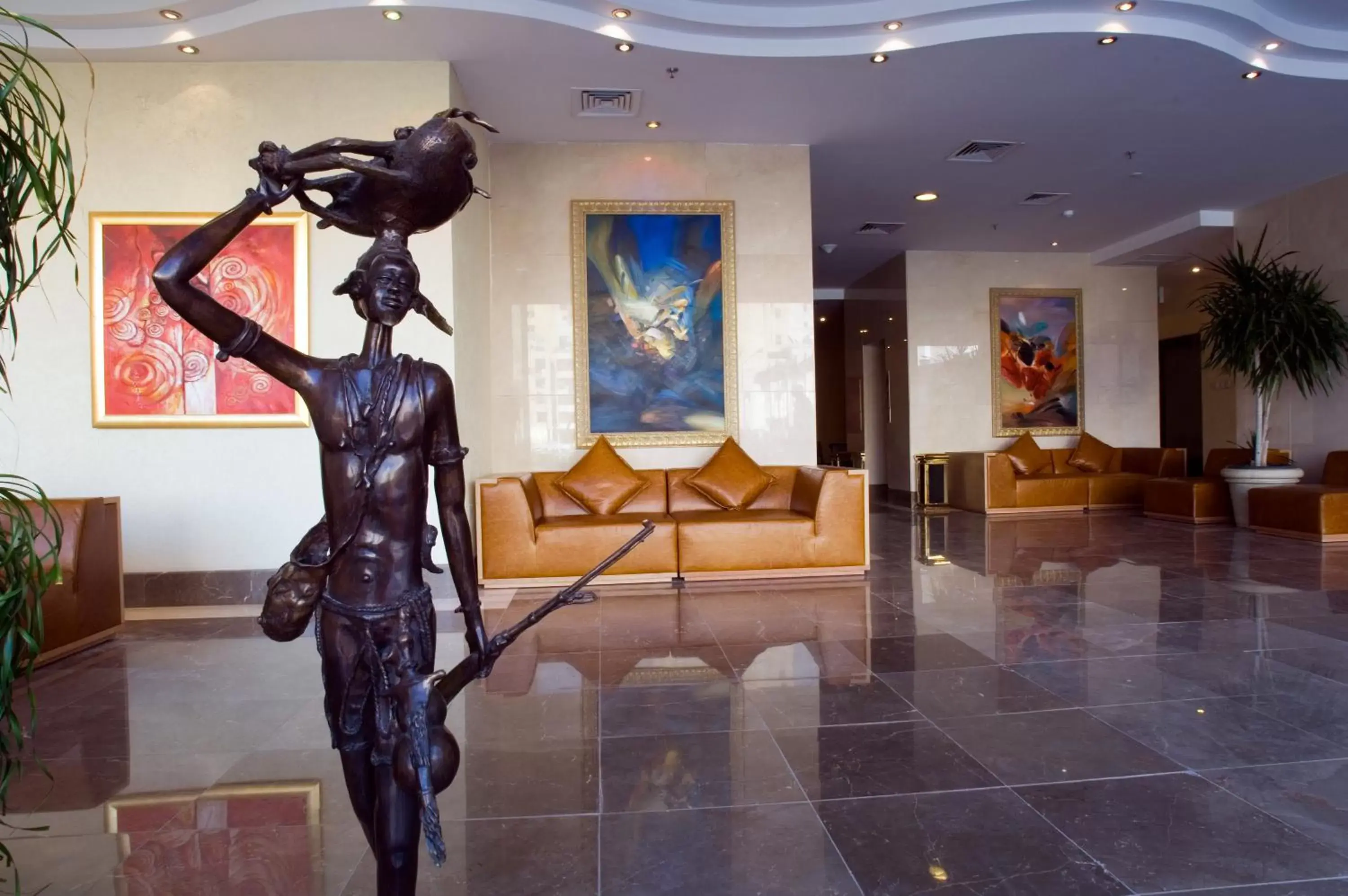 Lobby or reception in Le Jazz Hotel