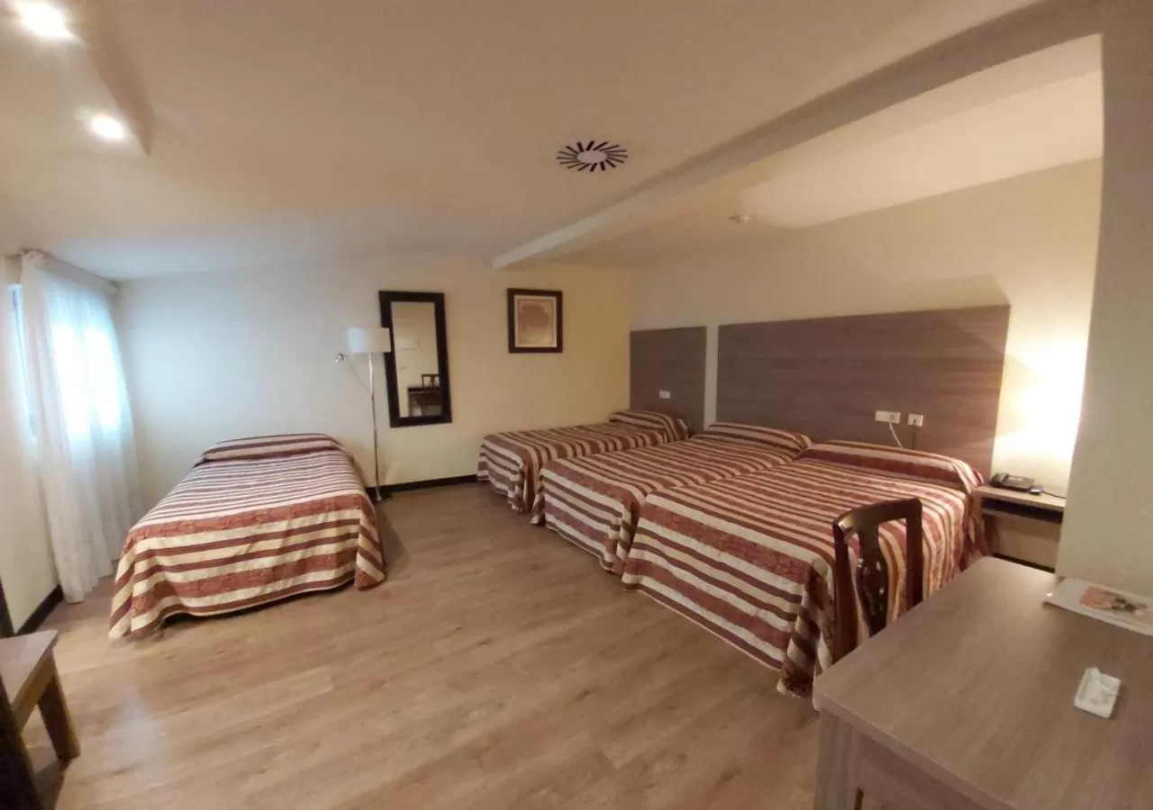 Quadruple Room in Hotel Centro Los Braseros