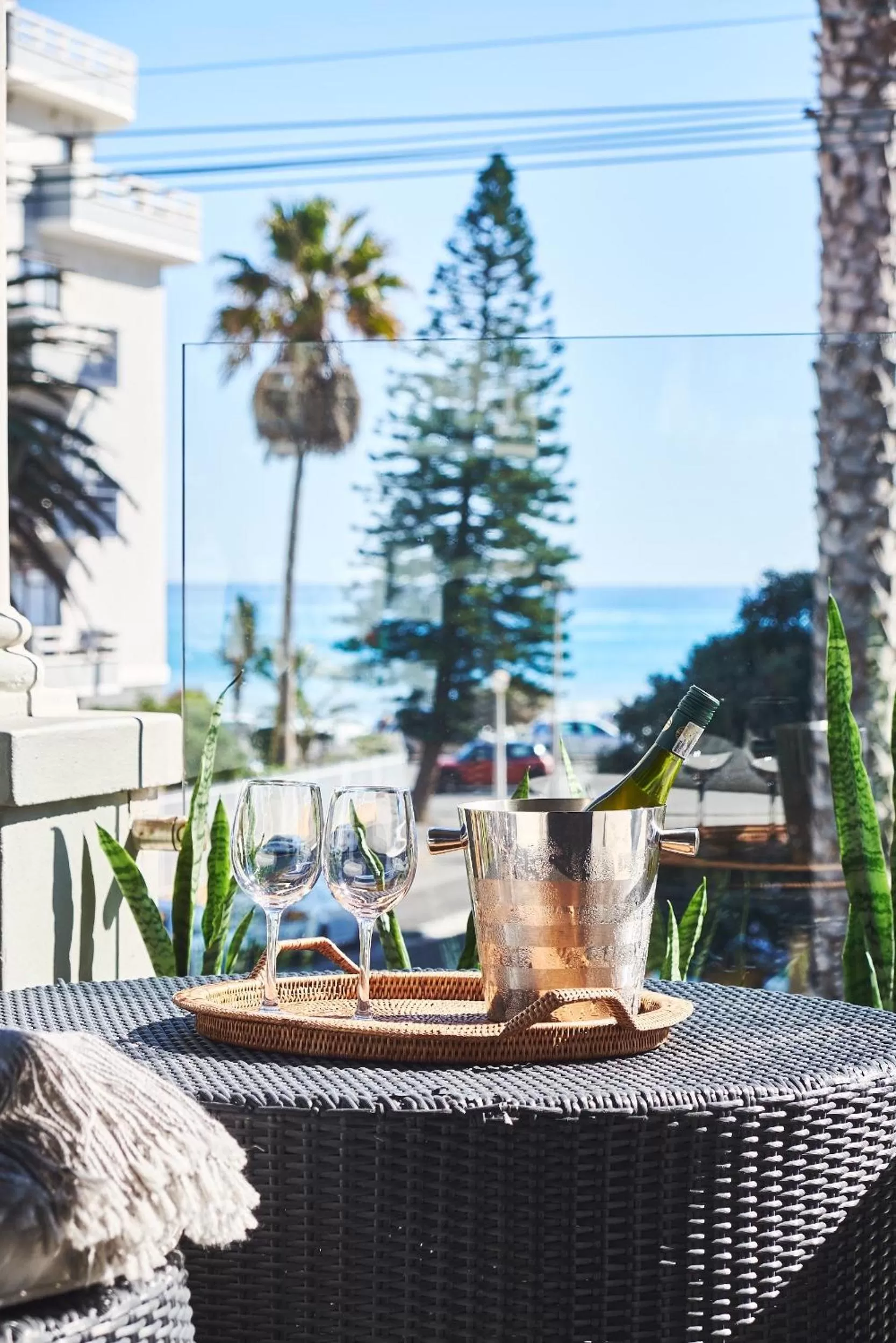 Balcony/Terrace in Hotel on the Promenade
