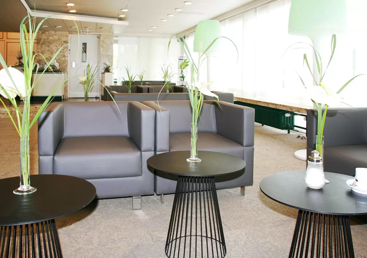 Lobby or reception, Lounge/Bar in AVIA Hotel