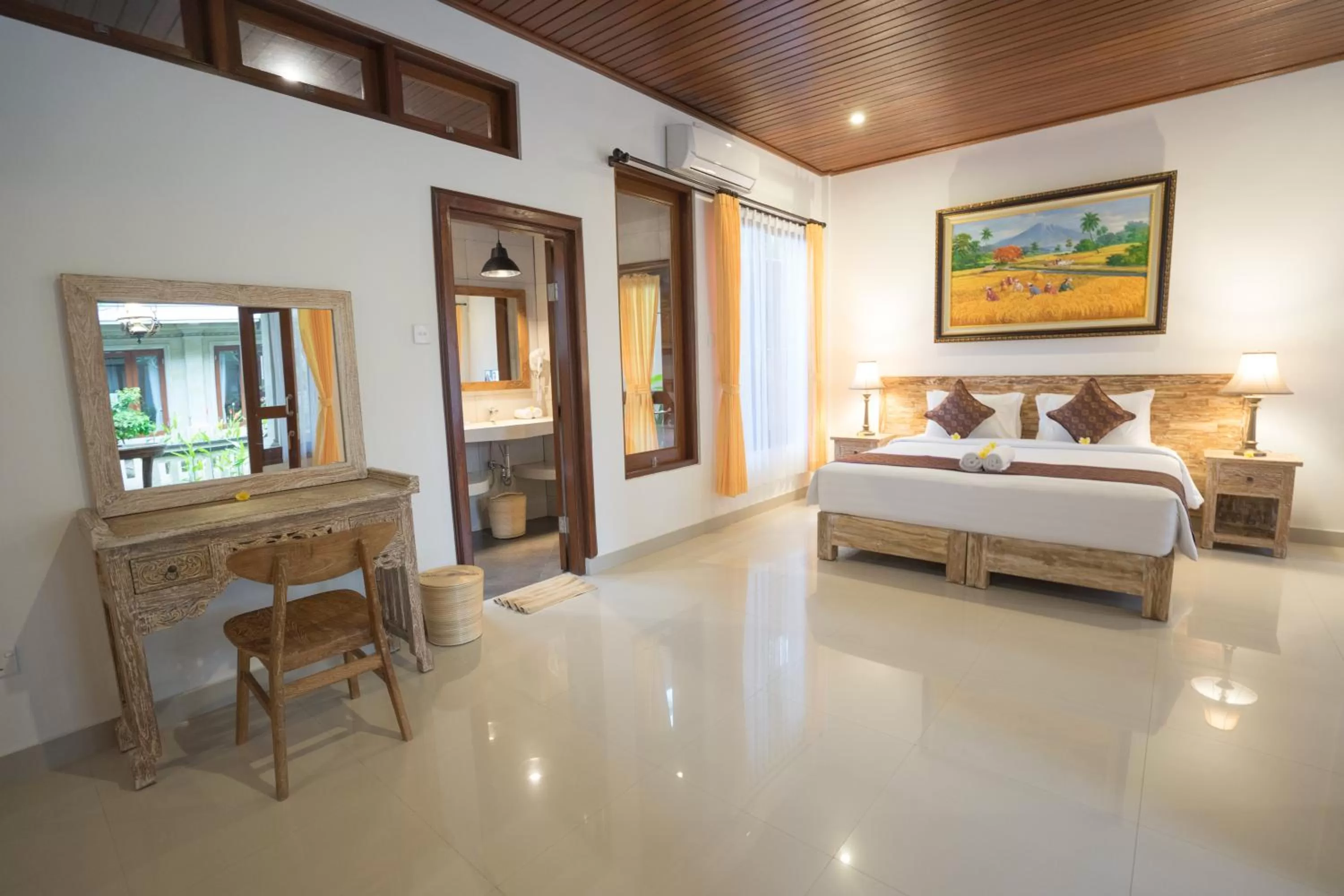 Bedroom, Bed in Ketut's Place Cottage Ubud