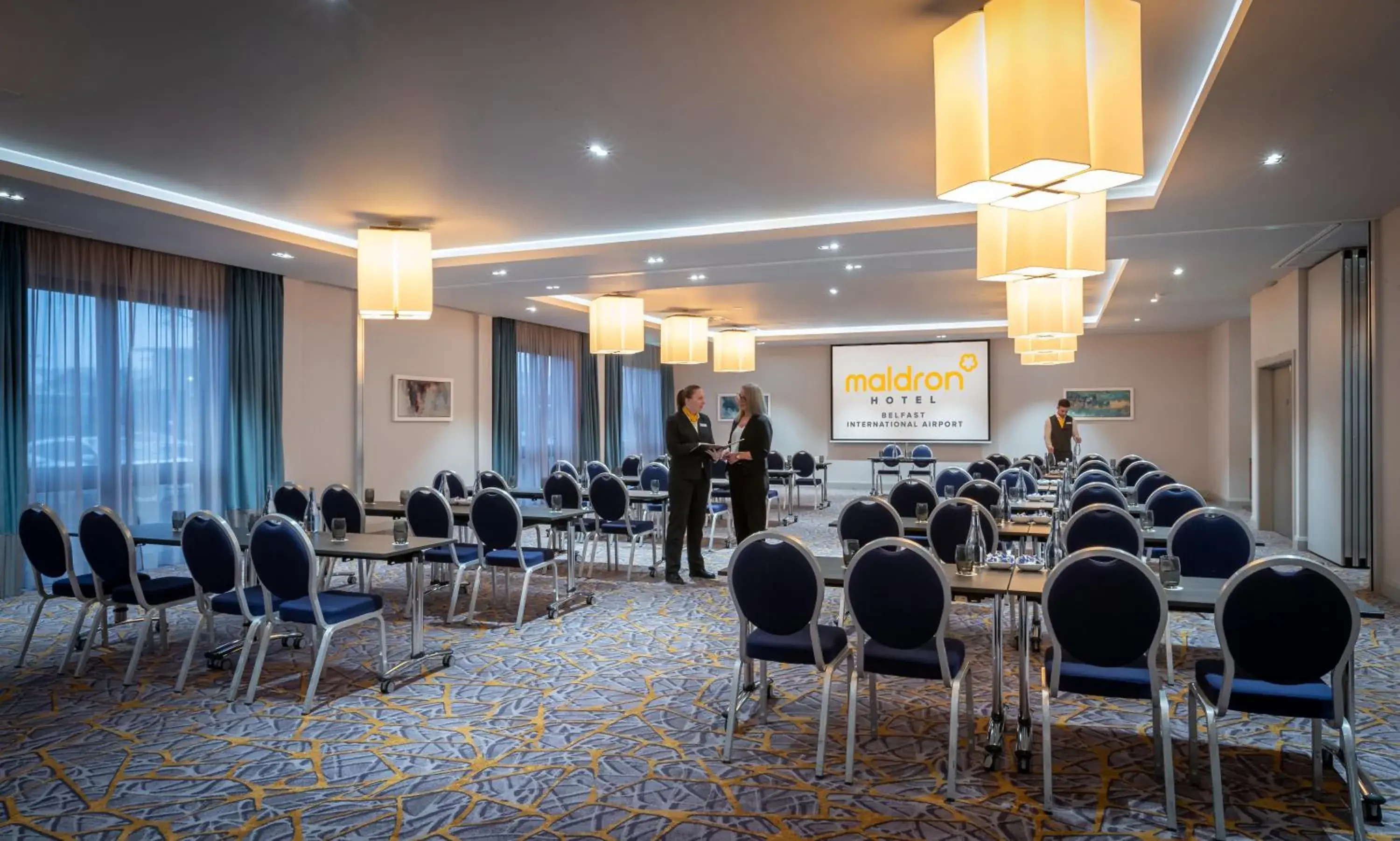 Meeting/conference room in Maldron Hotel Belfast International Airport
