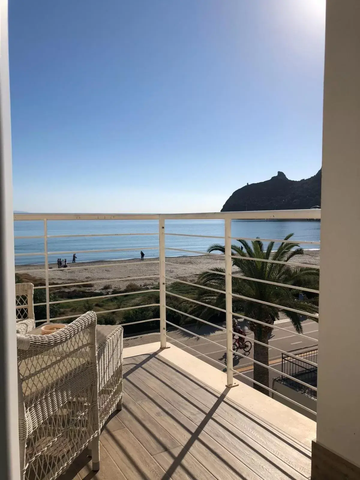 Balcony/Terrace, Sea View in Hotel Nautilus