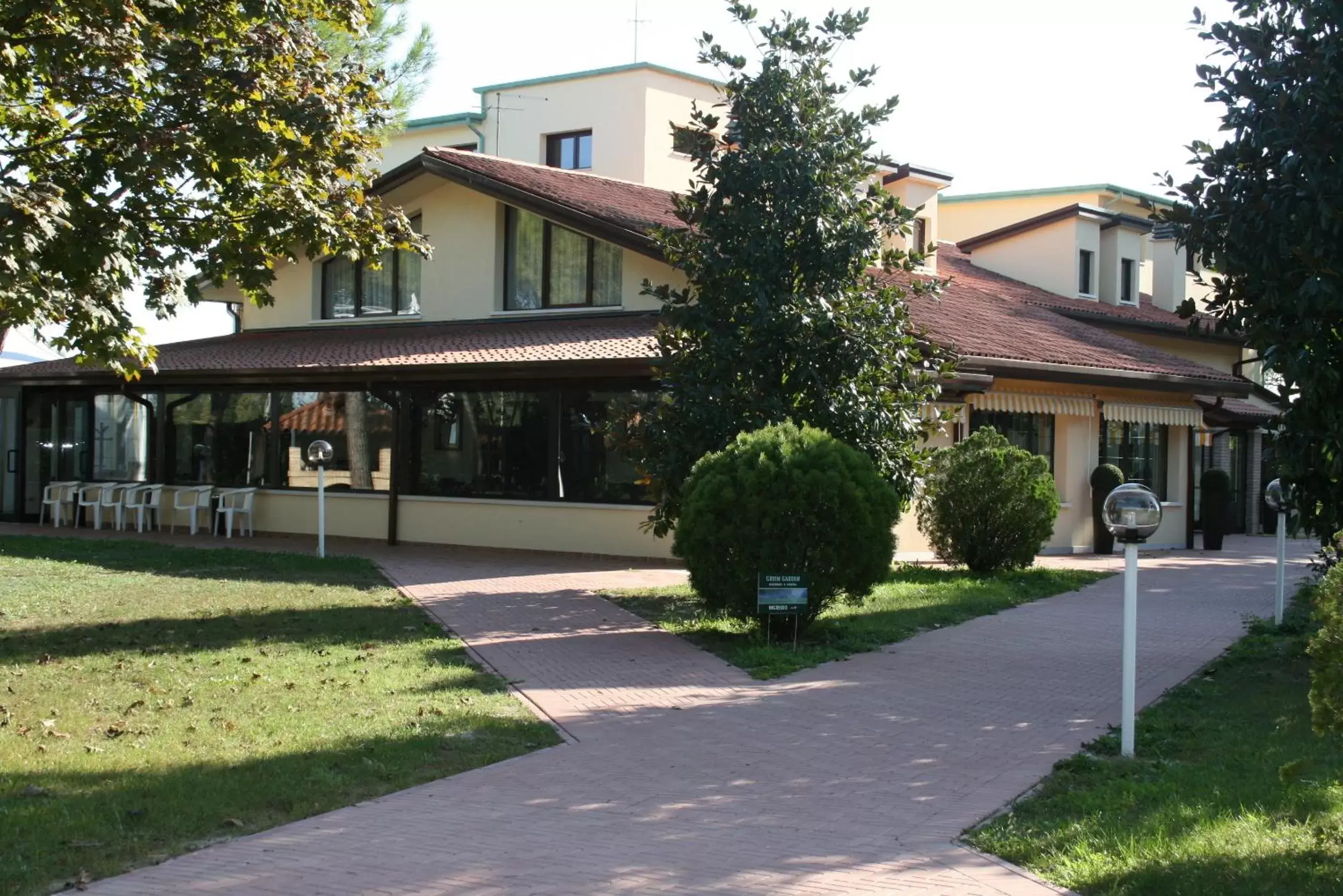 Facade/entrance, Property Building in GREEN GARDEN Resort - Smart Hotel