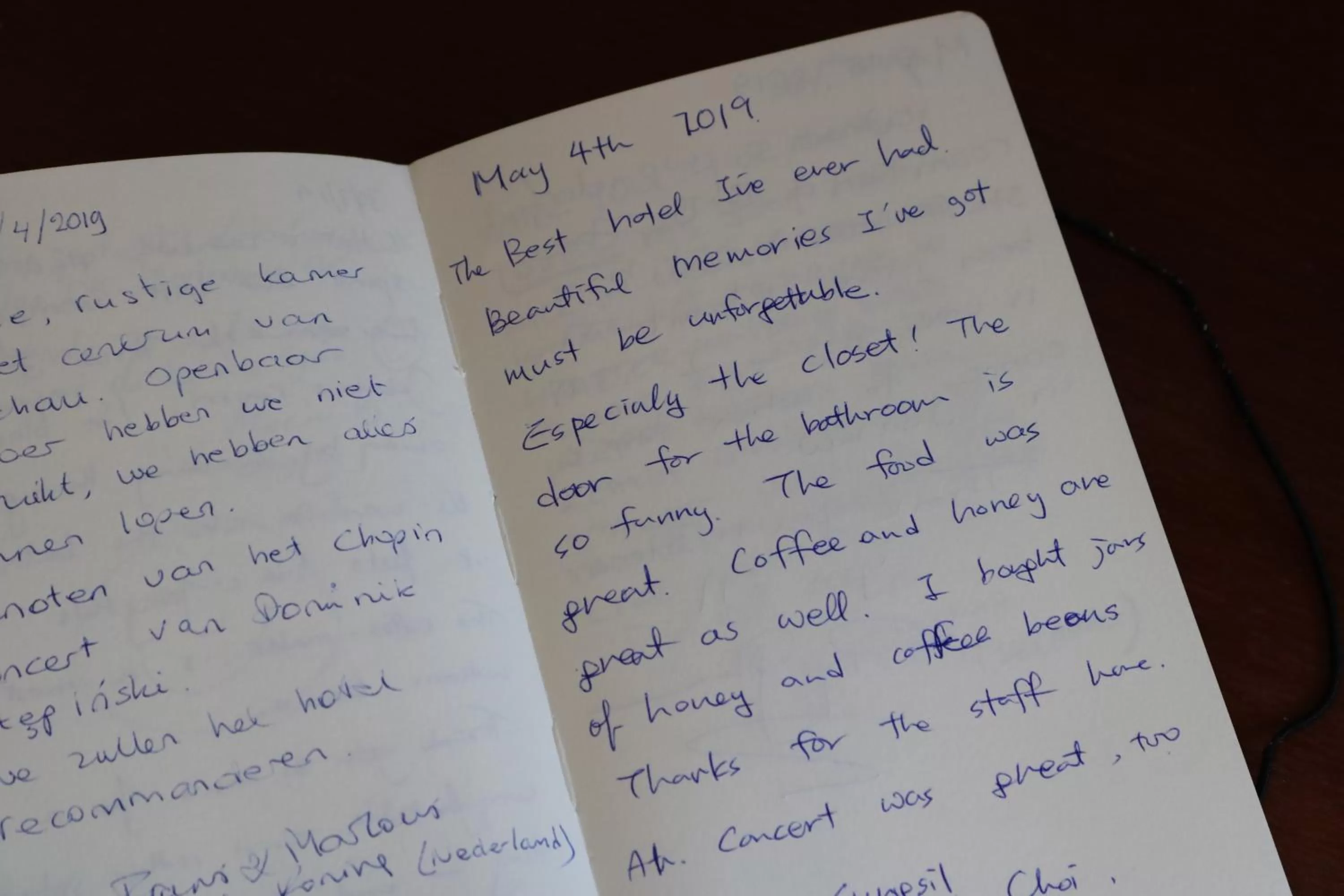 Logo/Certificate/Sign in Chopin Boutique