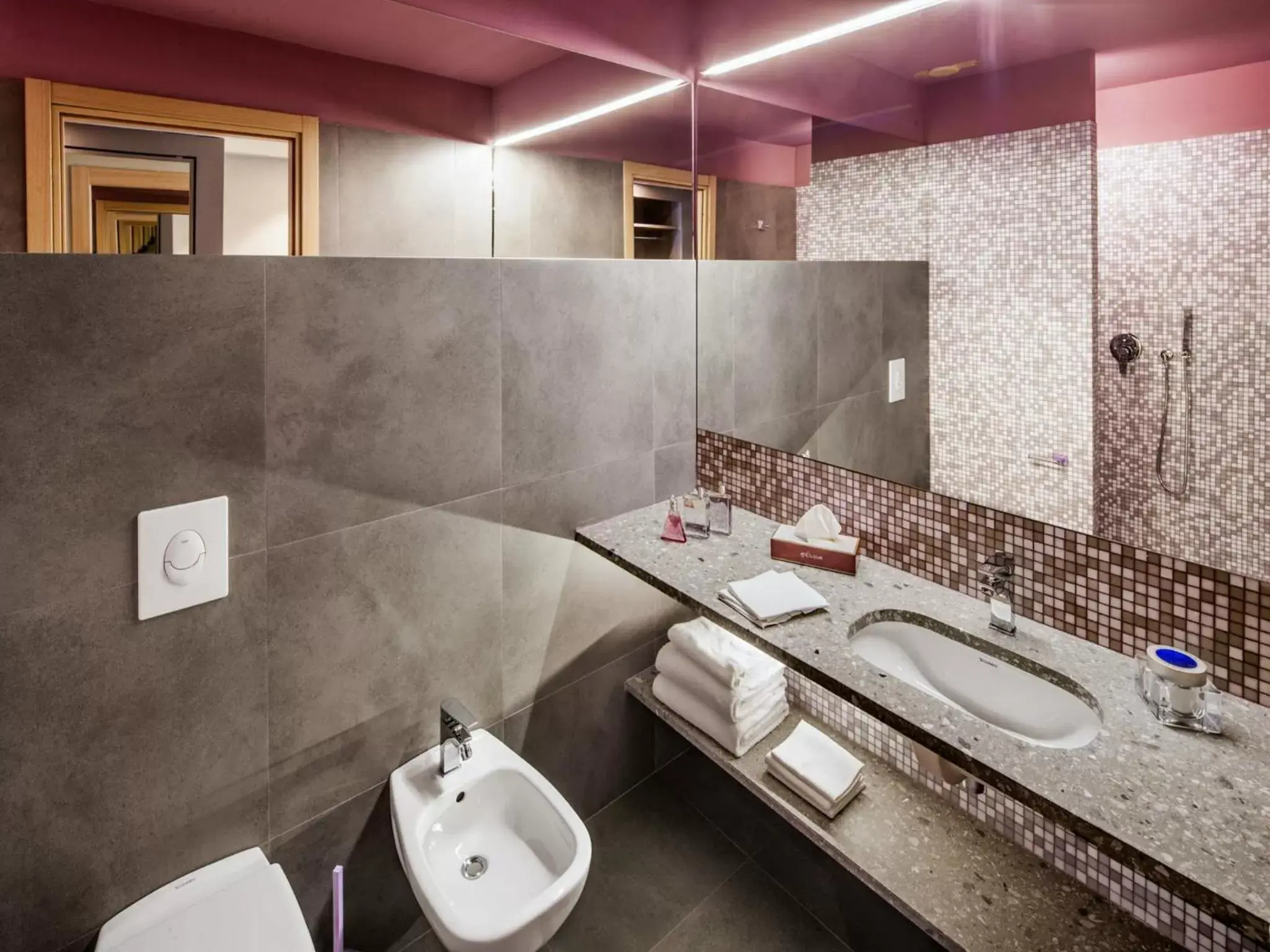 Bathroom in Hotel Da Vinci