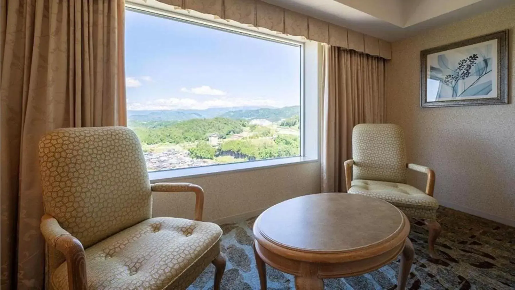 View (from property/room), Seating Area in Hotel Associa Takayama Resort