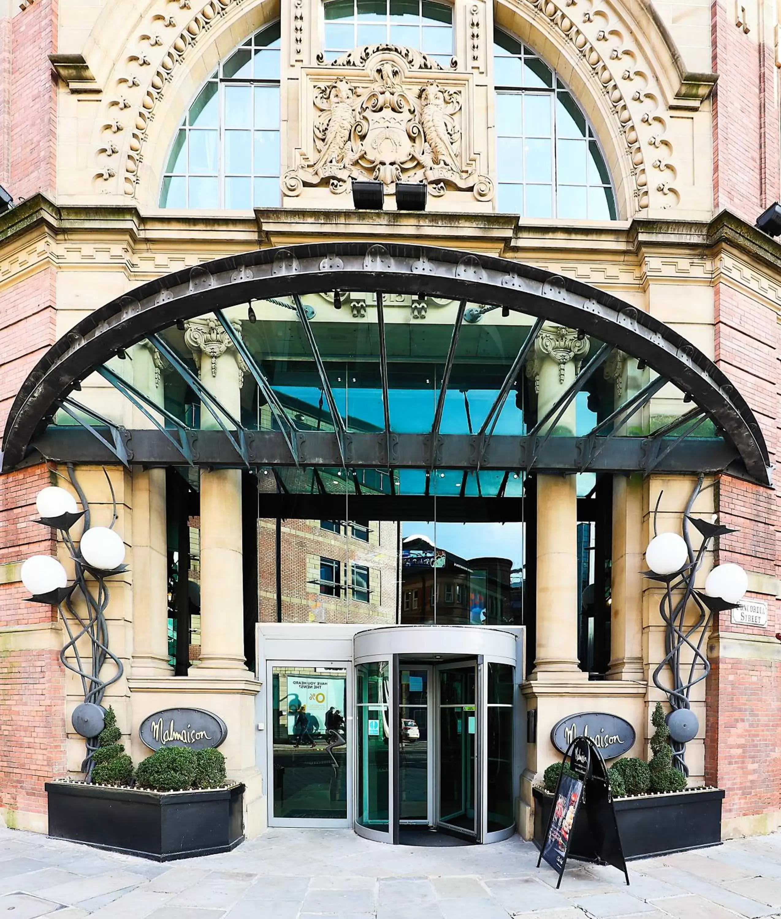 Facade/entrance in Malmaison Hotel Leeds