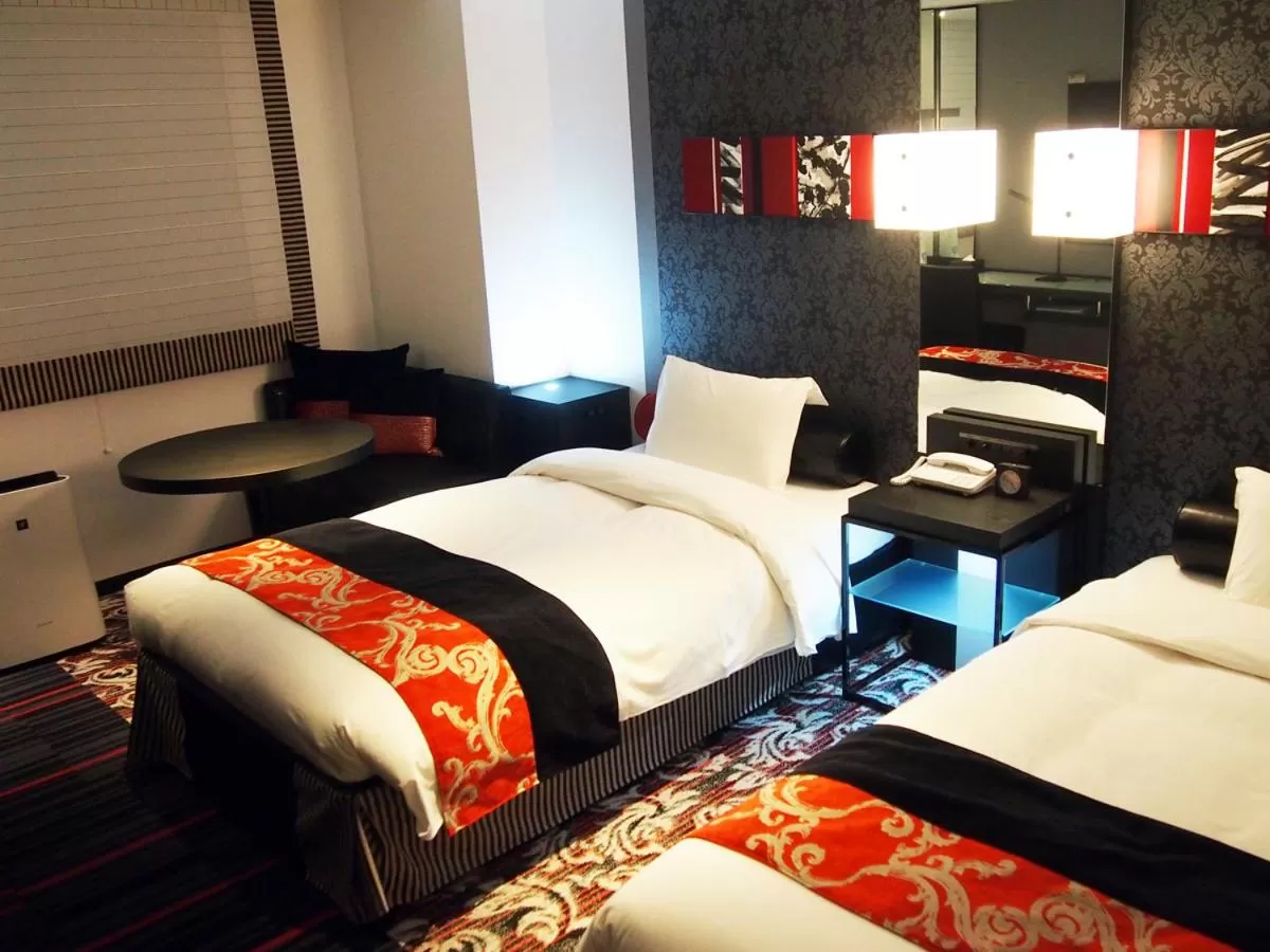 Bed in New Otani Inn Tokyo