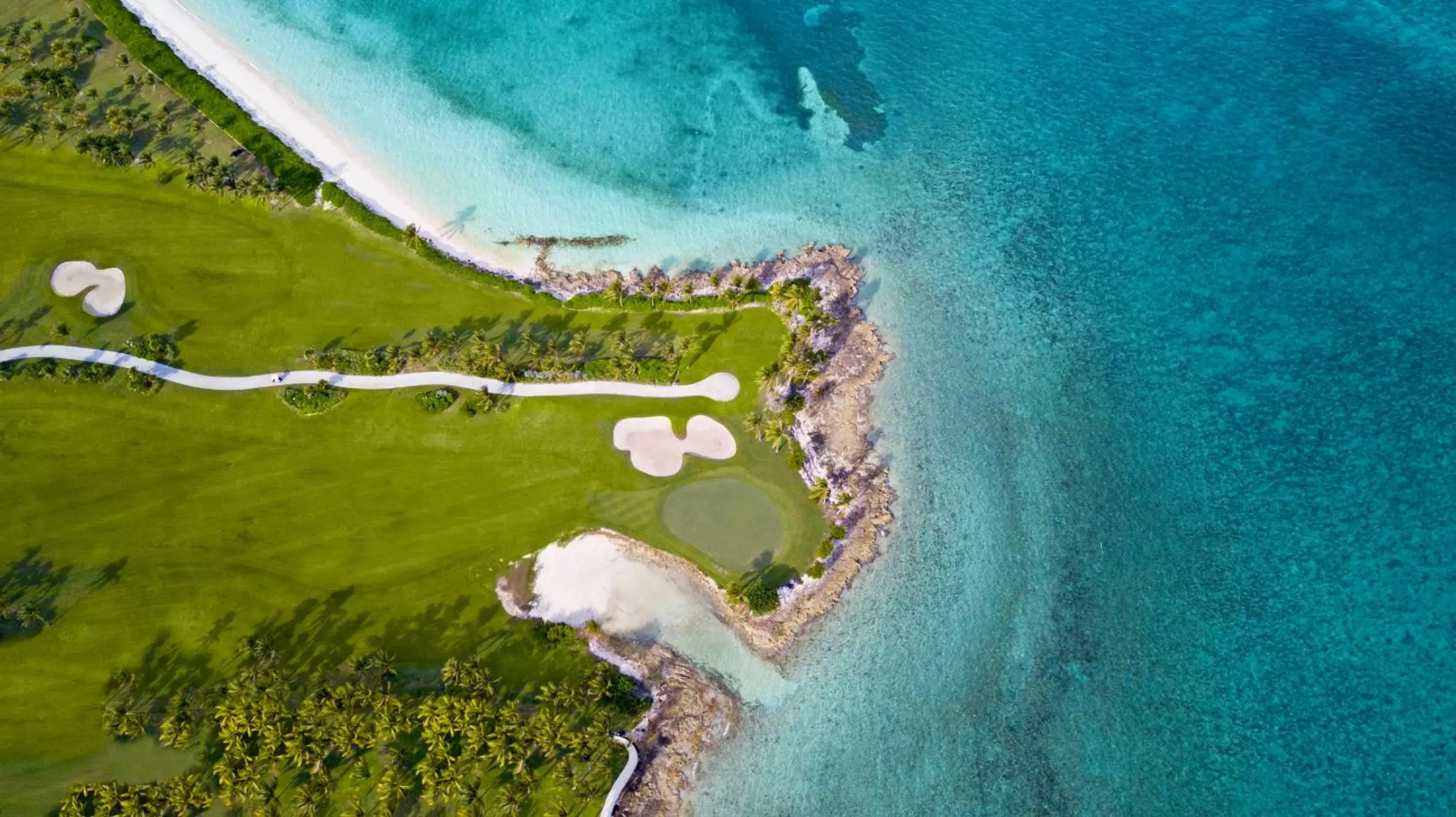 Bird's-eye View in The Ocean Club, A Four Seasons Resort, Bahamas