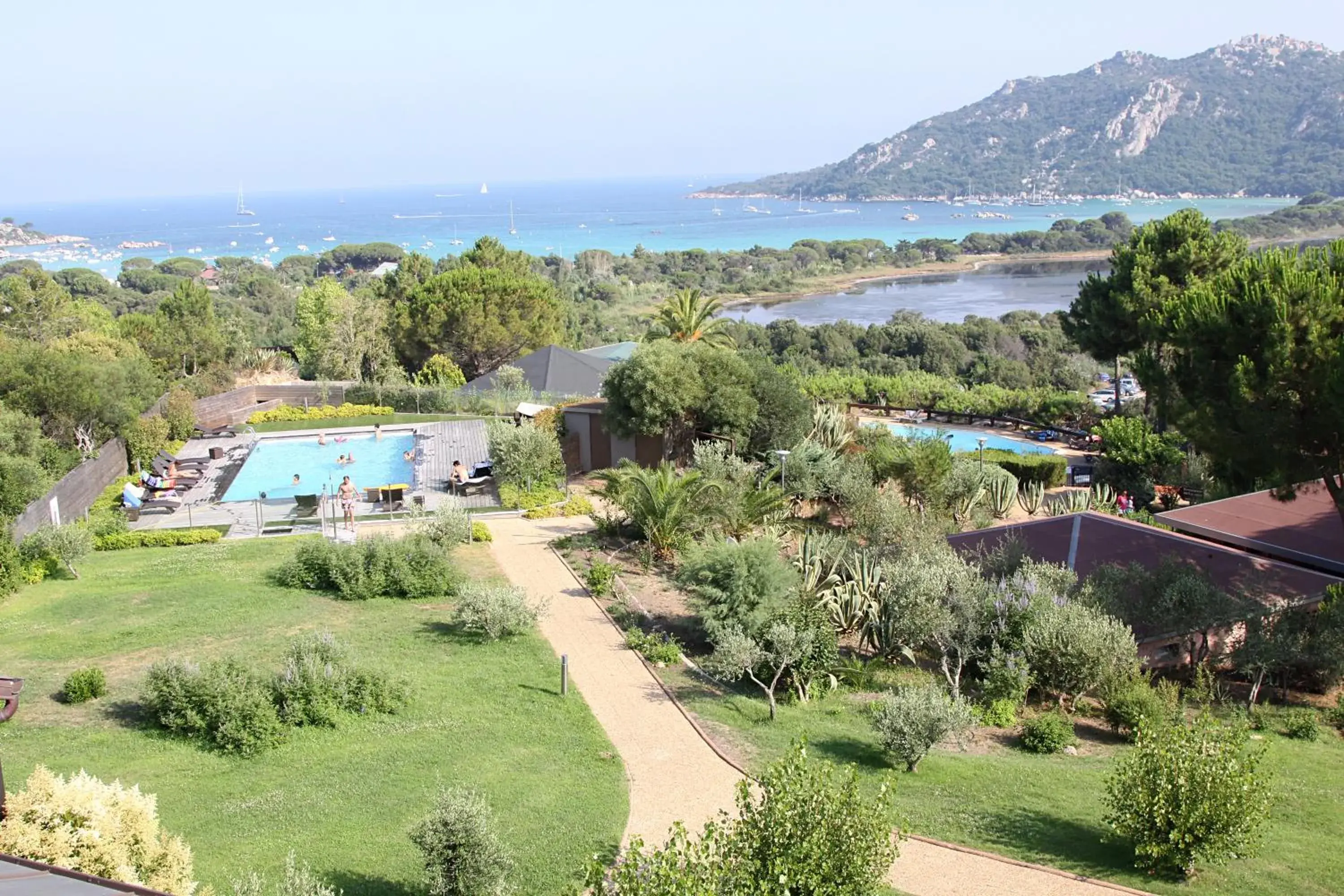 Area and facilities, Bird's-eye View in Hôtel Castell'Verde