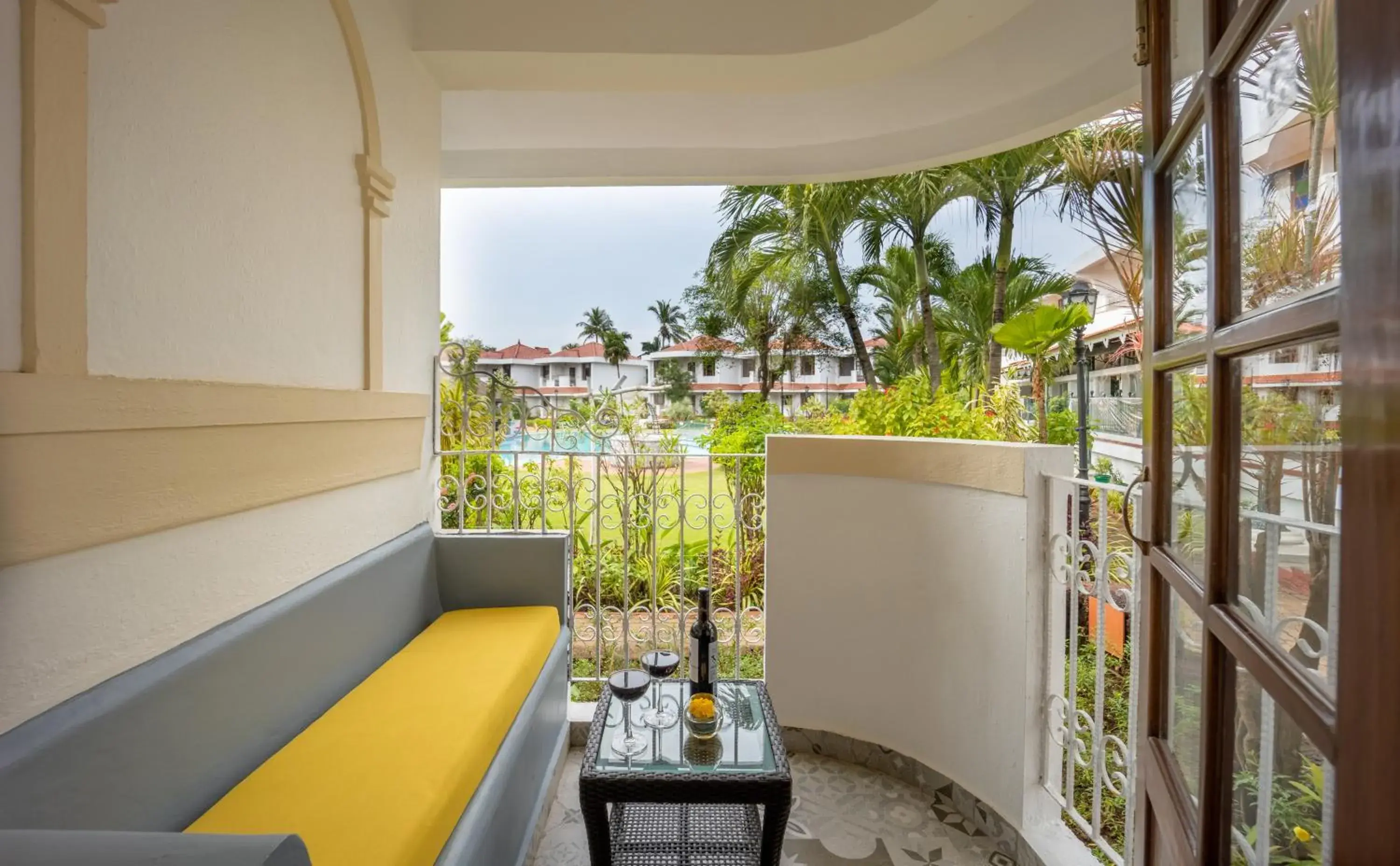 Balcony/Terrace in Heritage Village Resort & Spa Goa