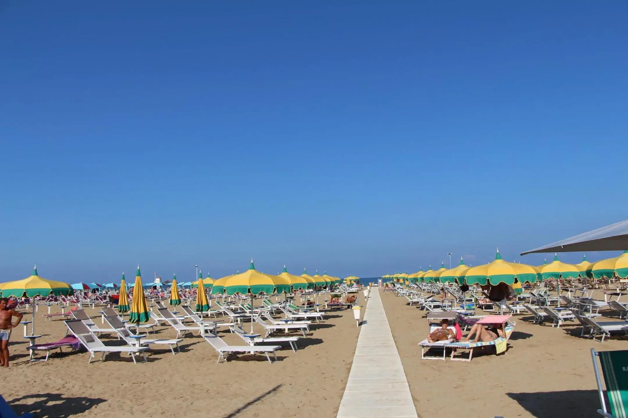 Beach in Hotel Petrarca