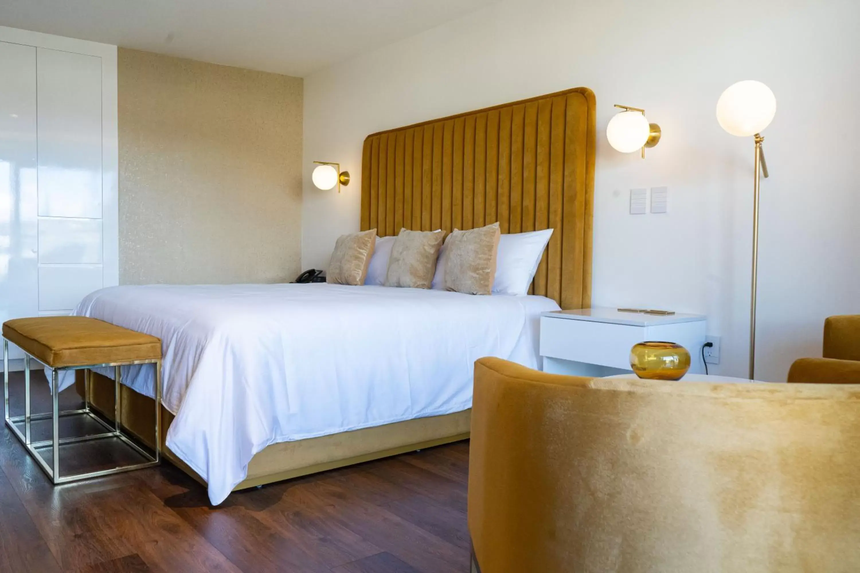 Bed in Casa Cuarzo Hotel Boutique