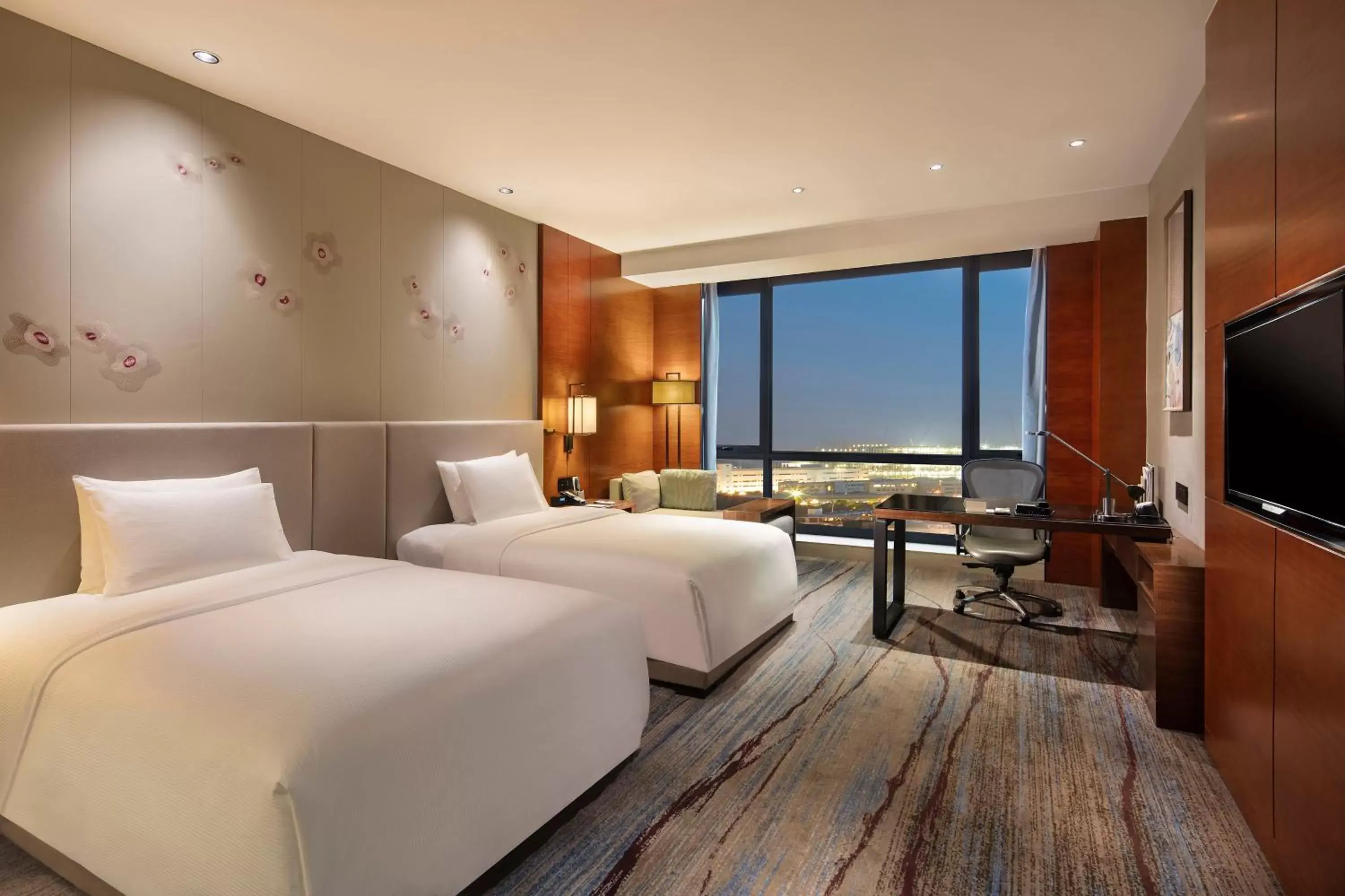 Bed in DoubleTree by Hilton Hotel Guangzhou - Science City