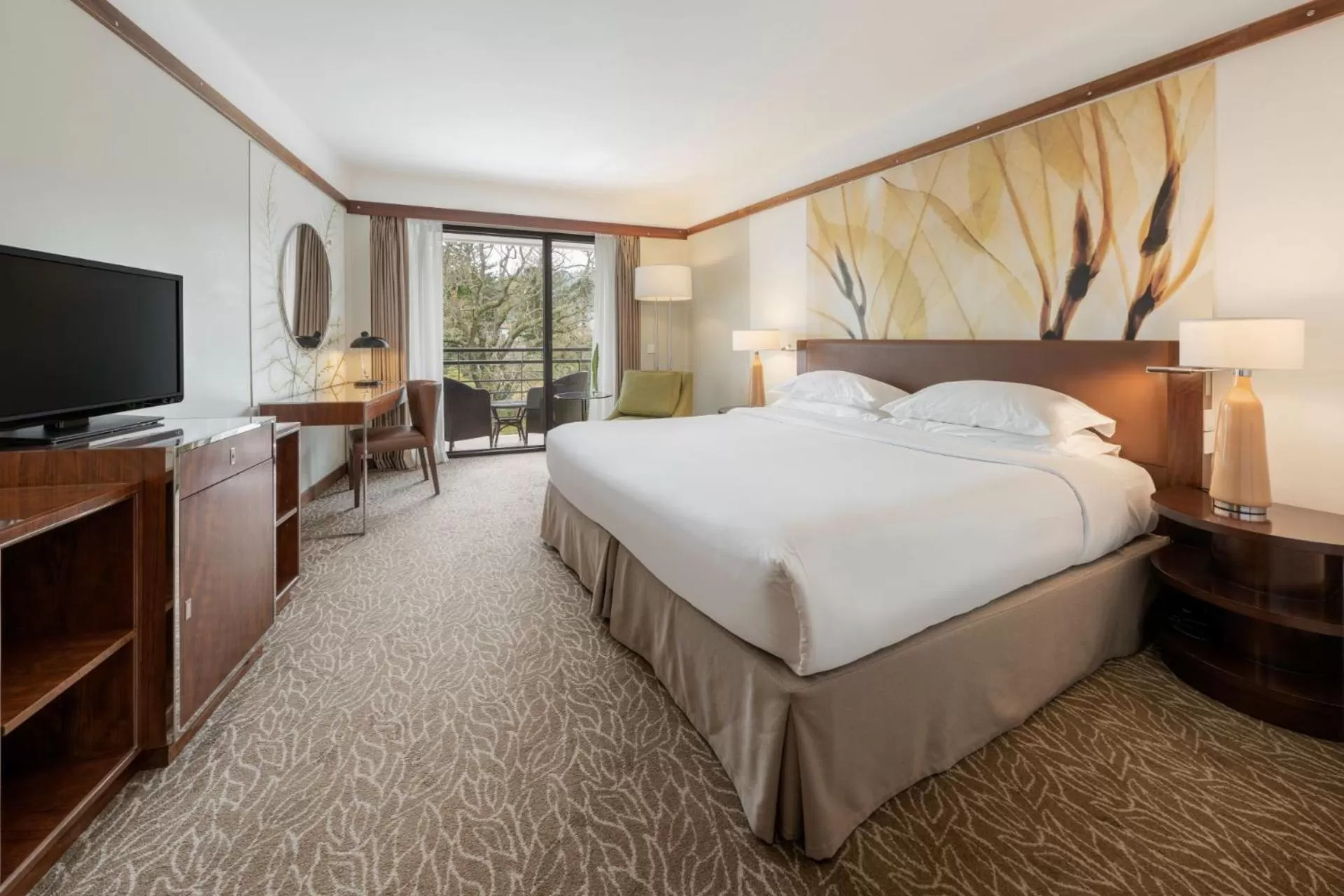 Bed in Terra Nostra Garden Hotel