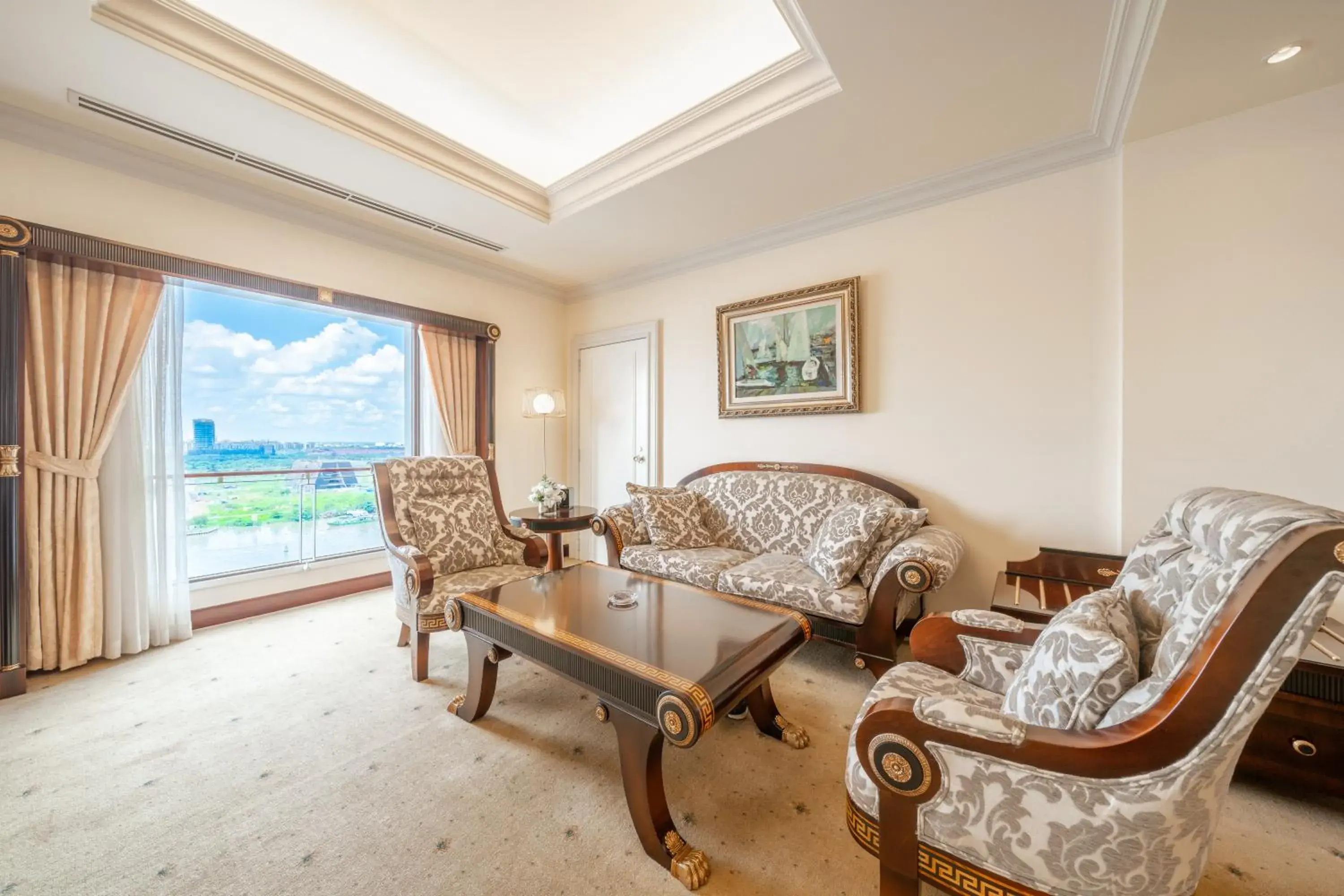 Seating Area in Lotte Hotel Saigon