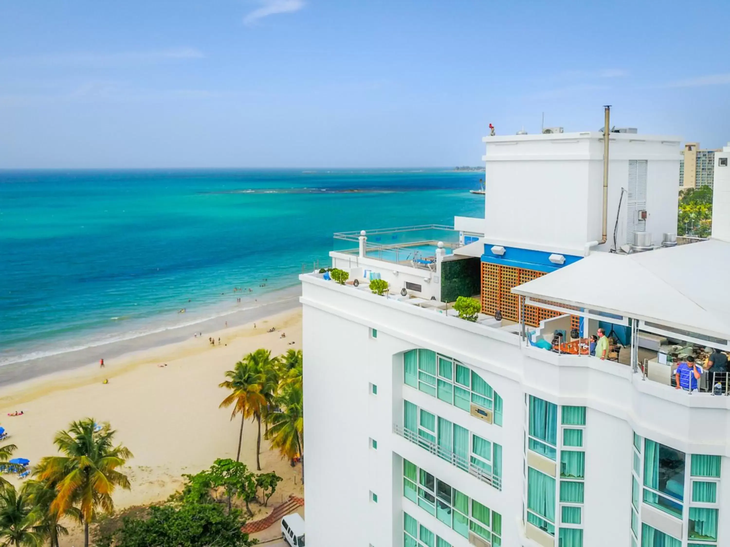 Sea view in San Juan Water & Beach Club Hotel