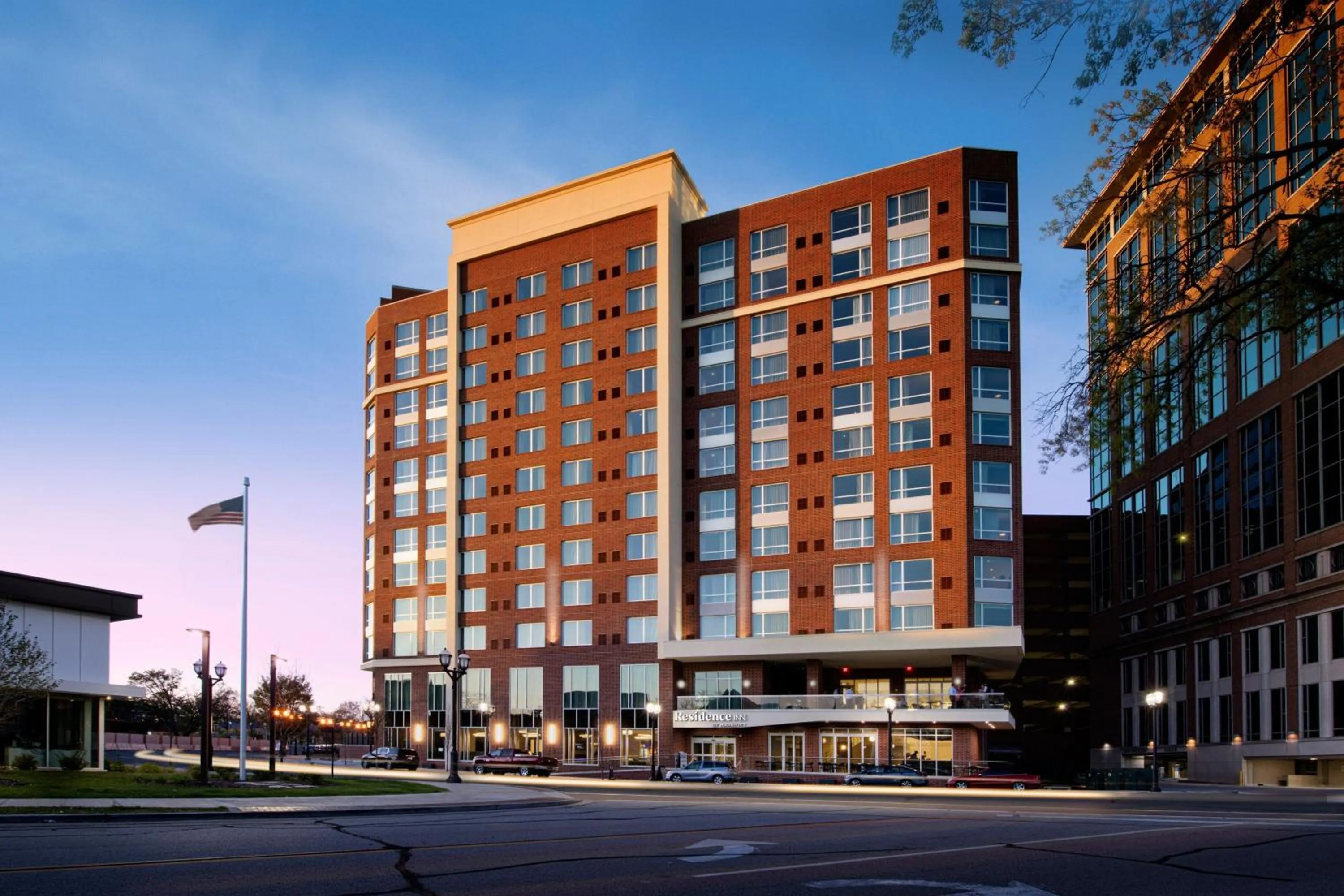 Property building in Residence Inn by Marriott St Louis Clayton