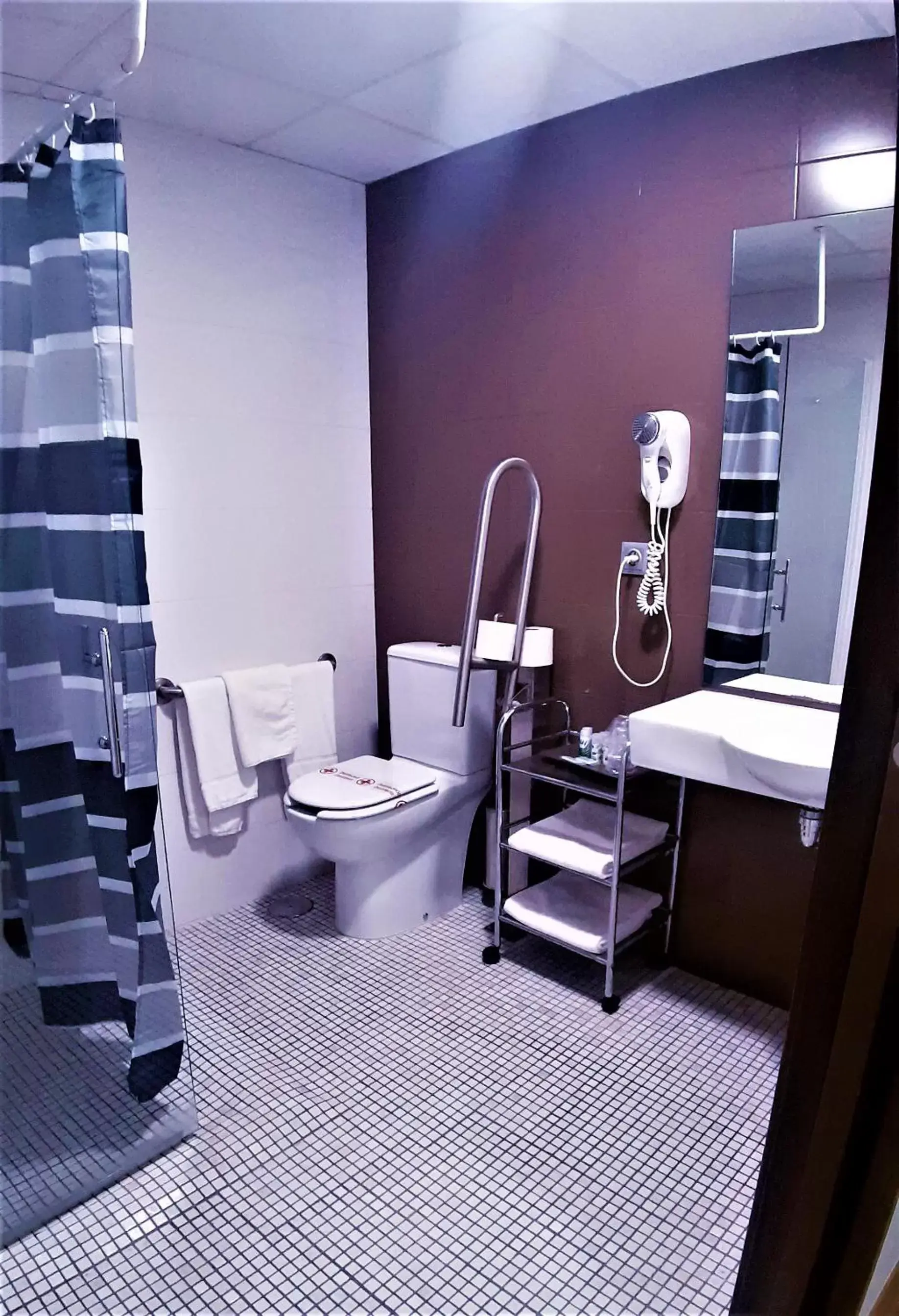 Bathroom in Hotel Roca-Mar