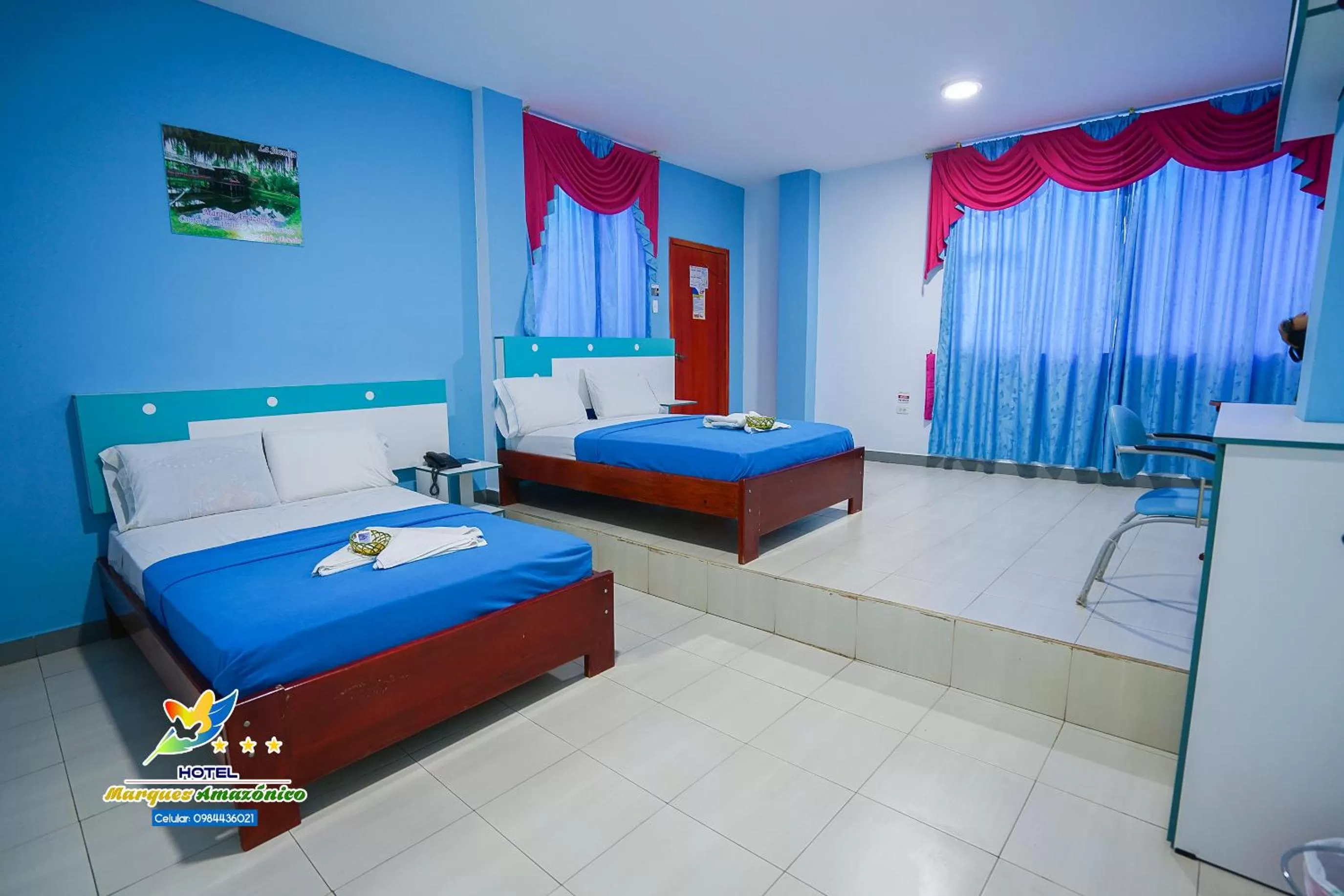 Photo of the whole room, Bed in Hotel Marques Amazonico