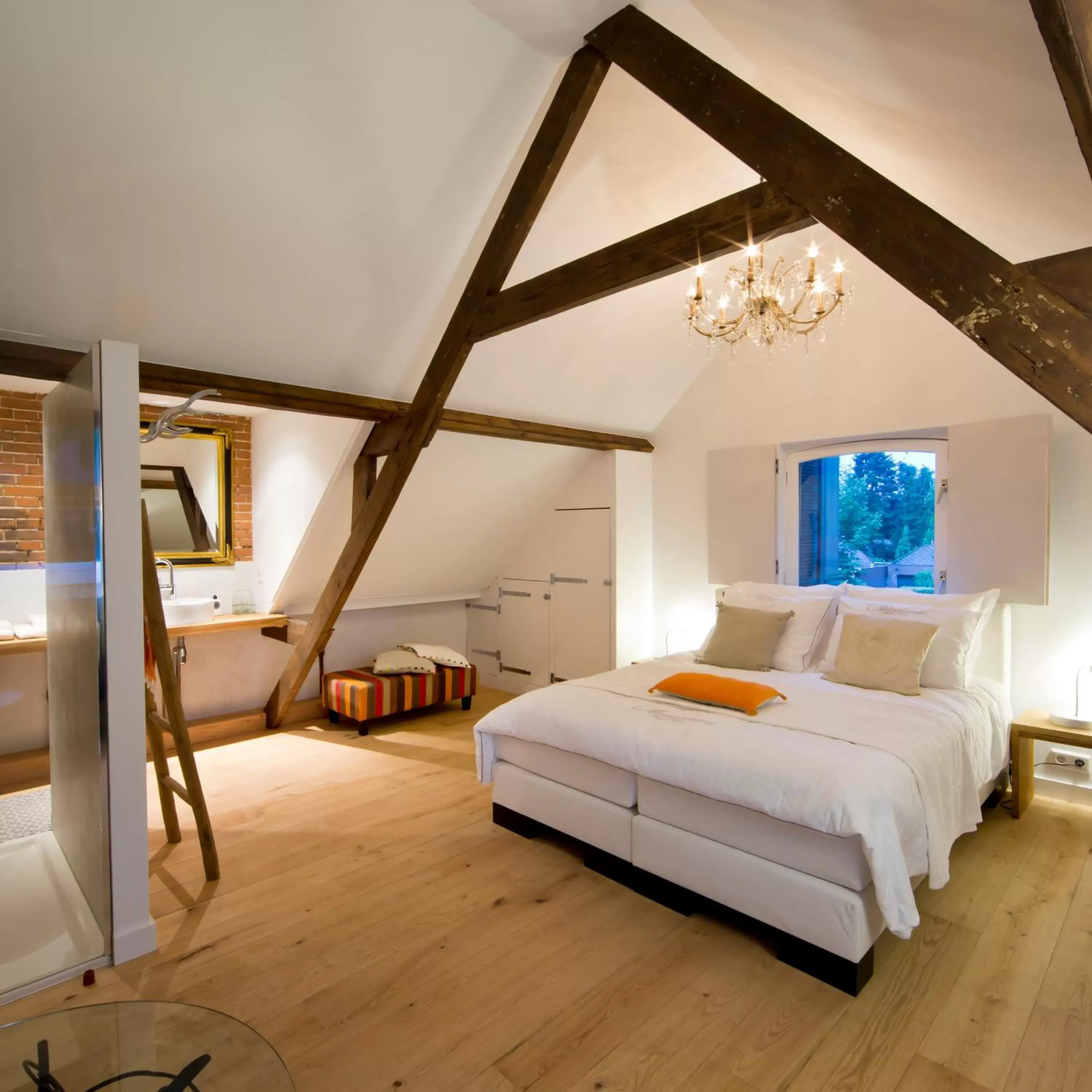 Bed in Villa Polder