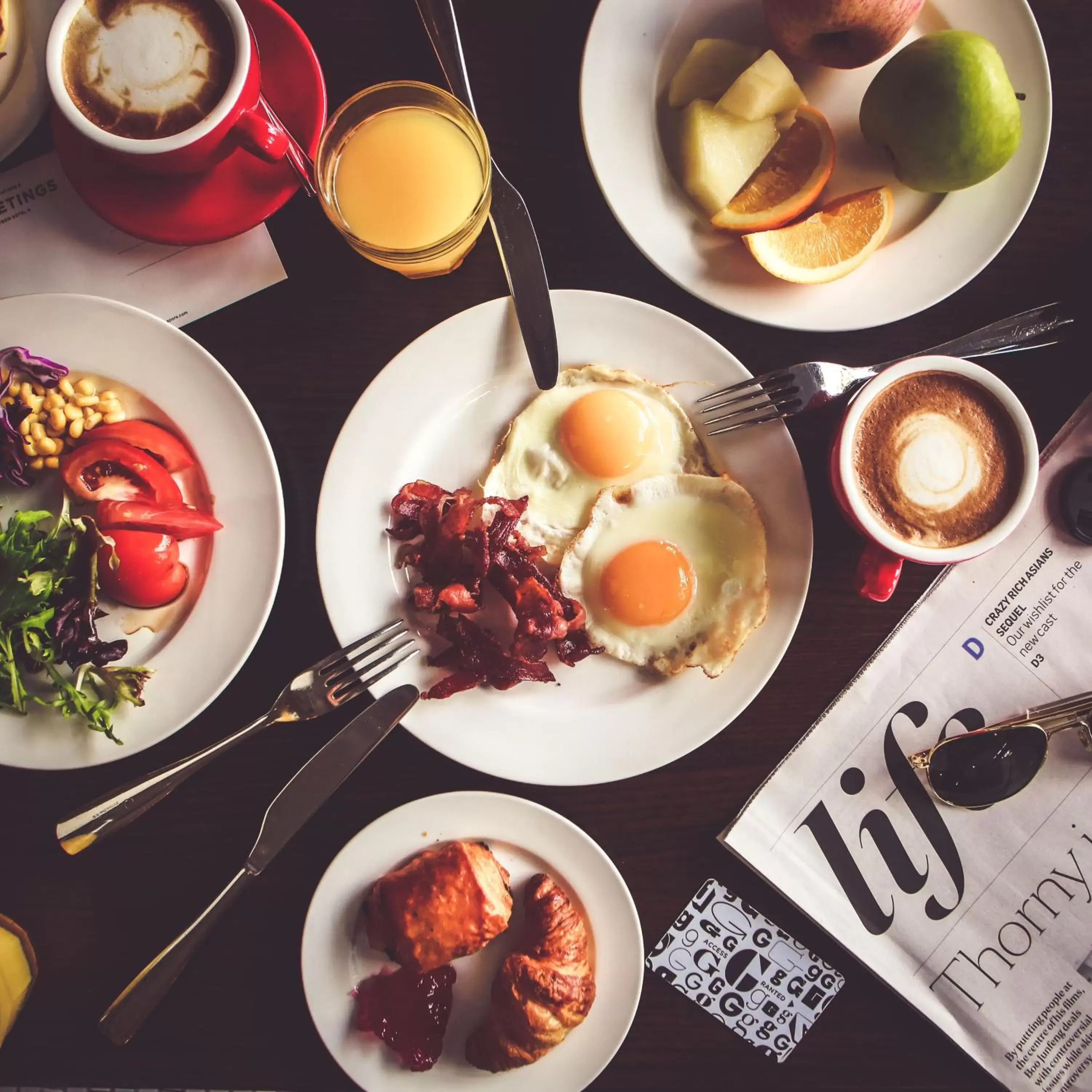 Food and drinks, Breakfast in Hotel G Singapore