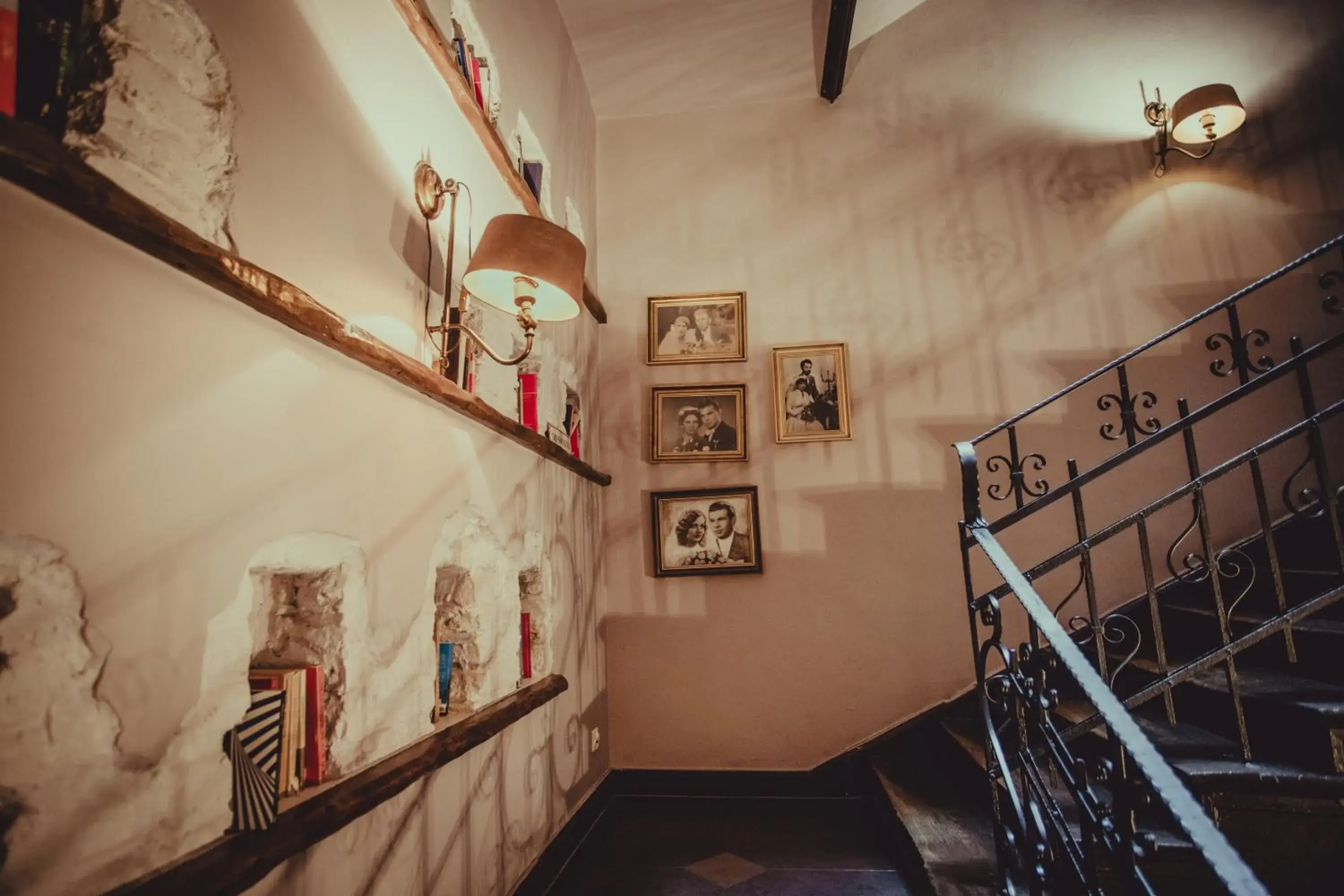 Lobby or reception in Aparthotel Oberża Lobby or reception in Aparthotel Oberża