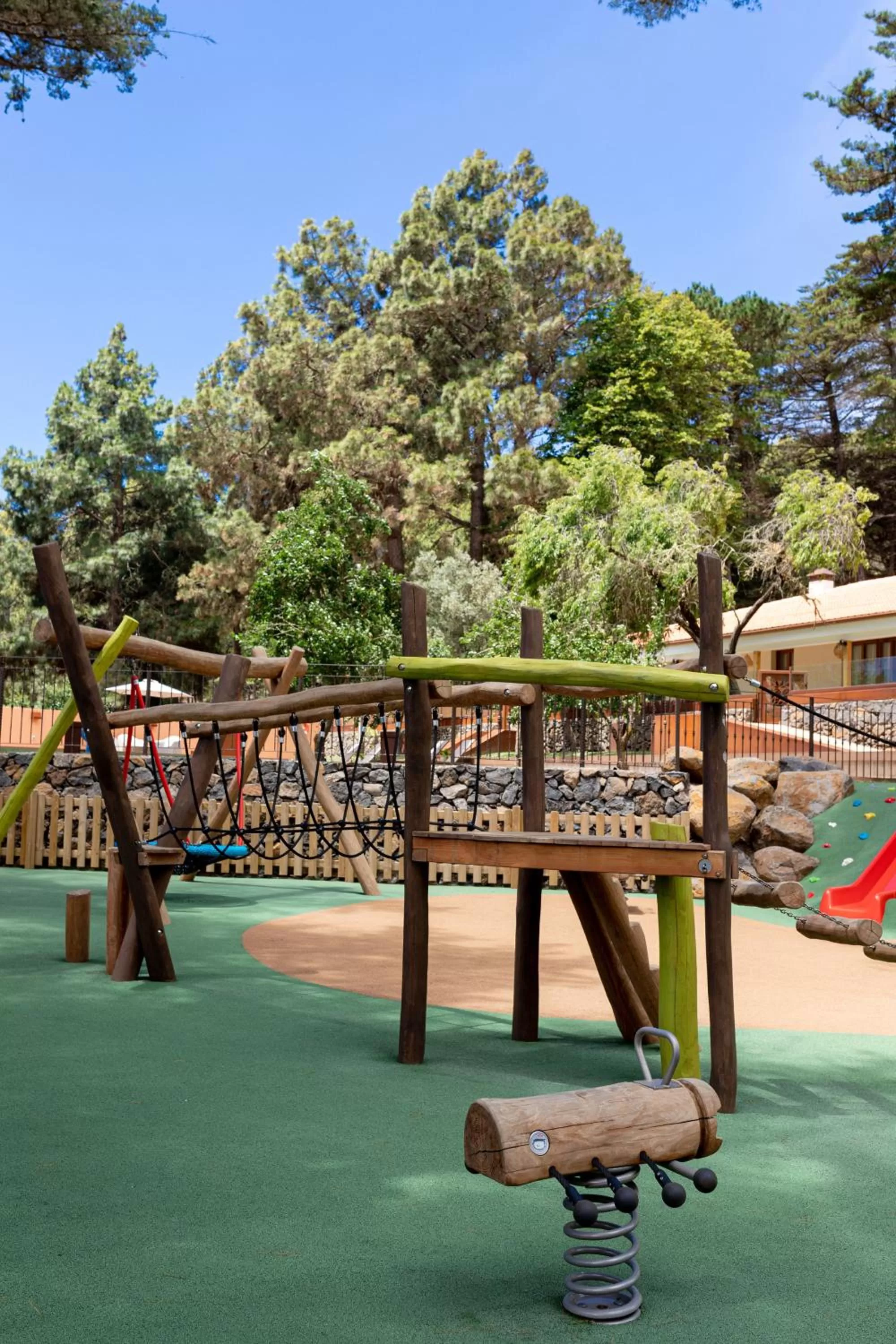 Children play ground in Hotel Rural Ohana