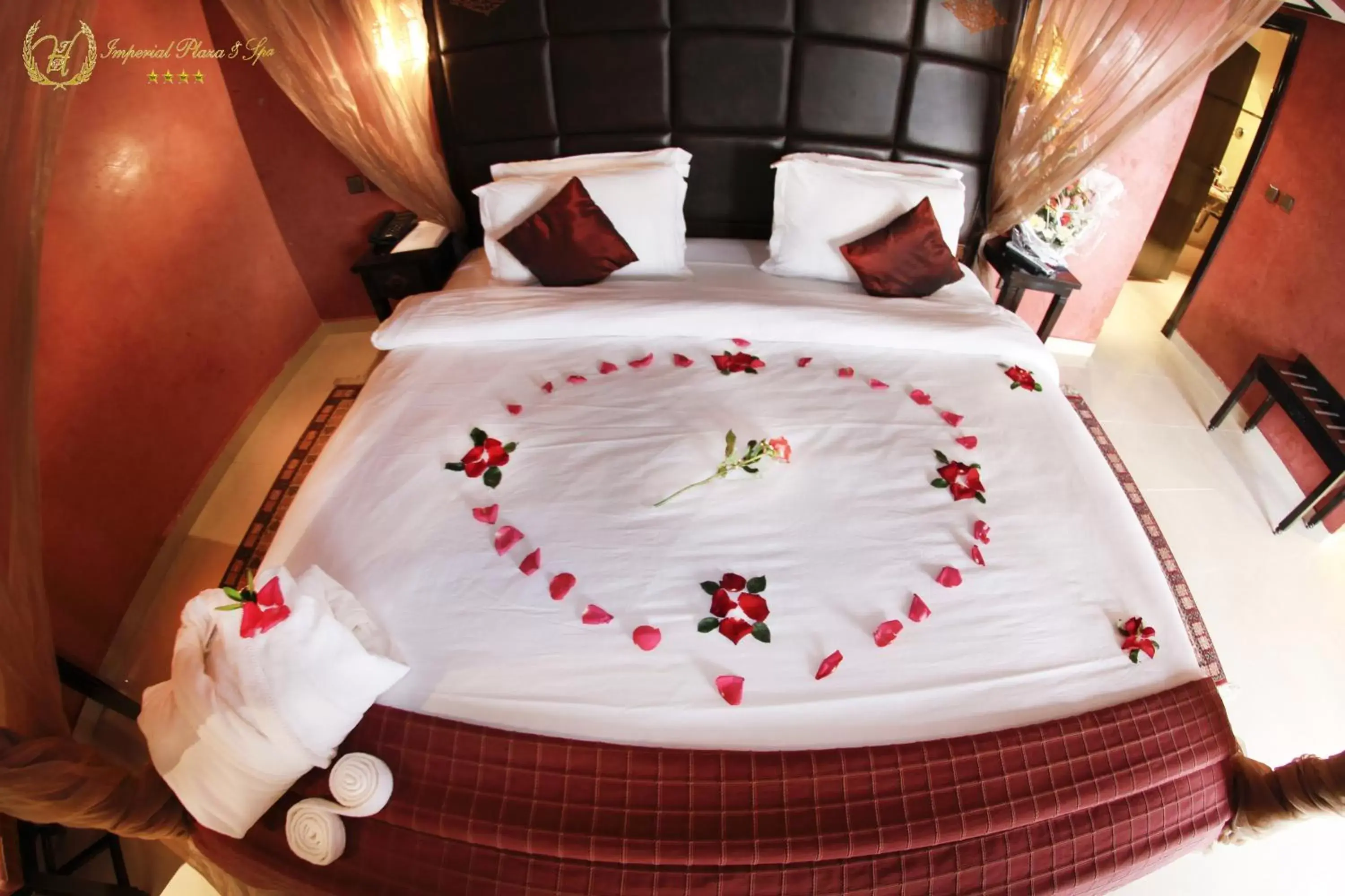 Bed in Hotel Imperial Plaza & Spa