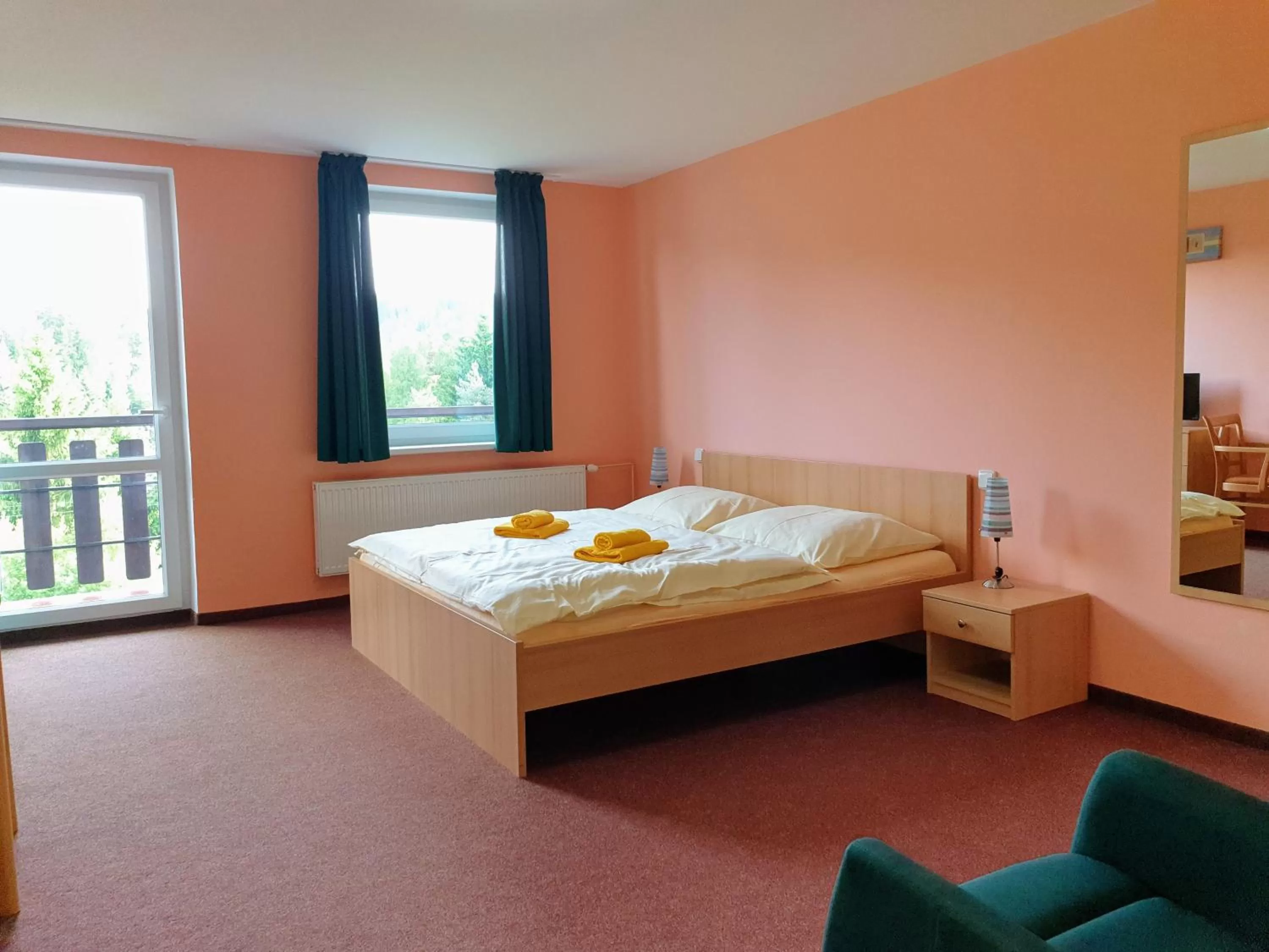 Bed in Penzion Lumis